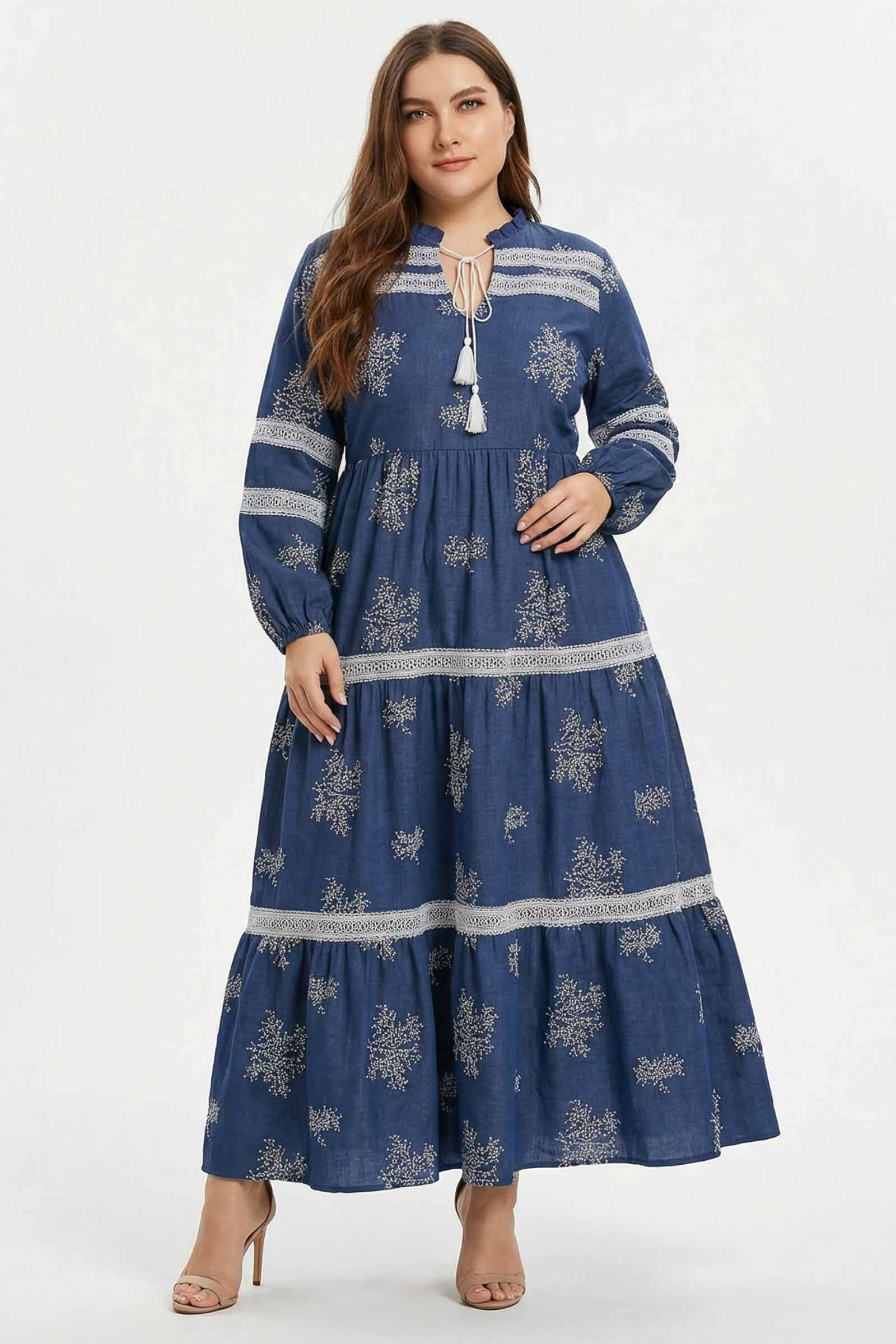 Grossiste Melena Diffusion - Robe de longue boheme