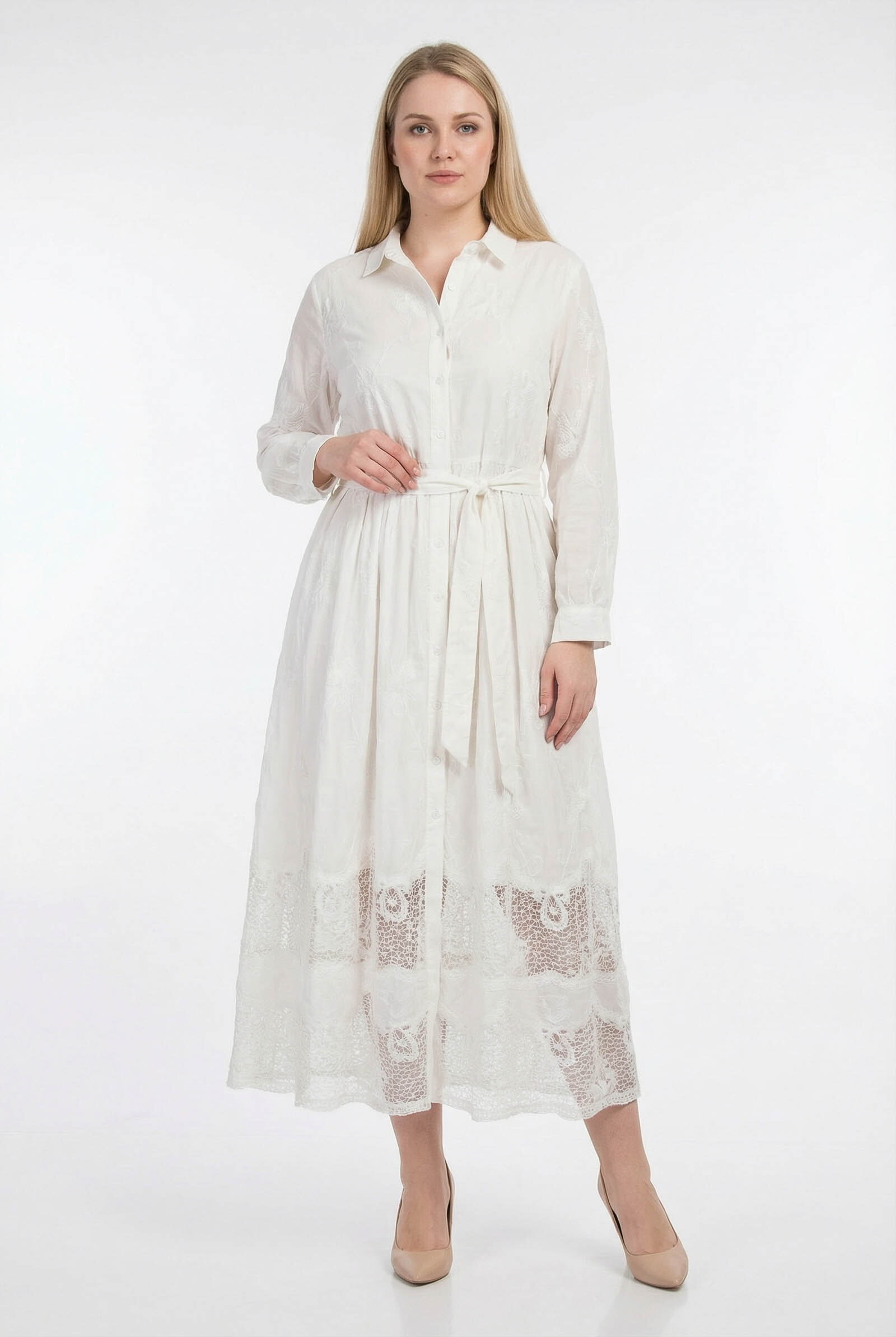 Grossiste Melena Diffusion - ROBE BOHEME DENTELLE