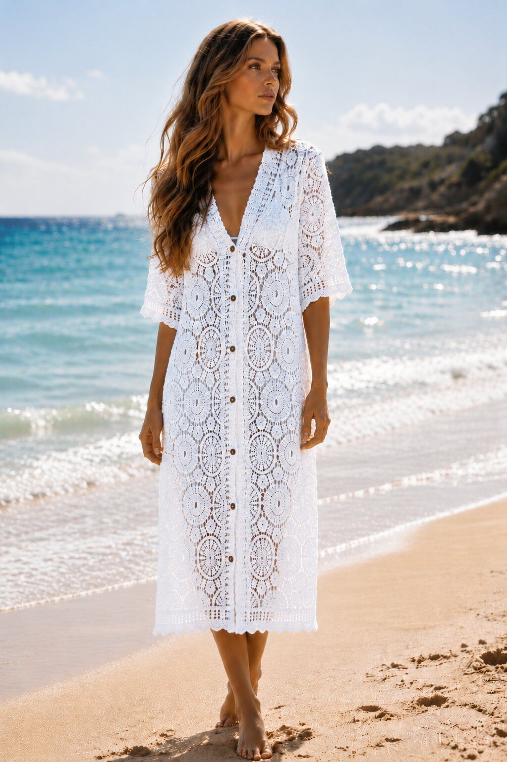 Großhändler Melena Diffusion - Häkelkleid