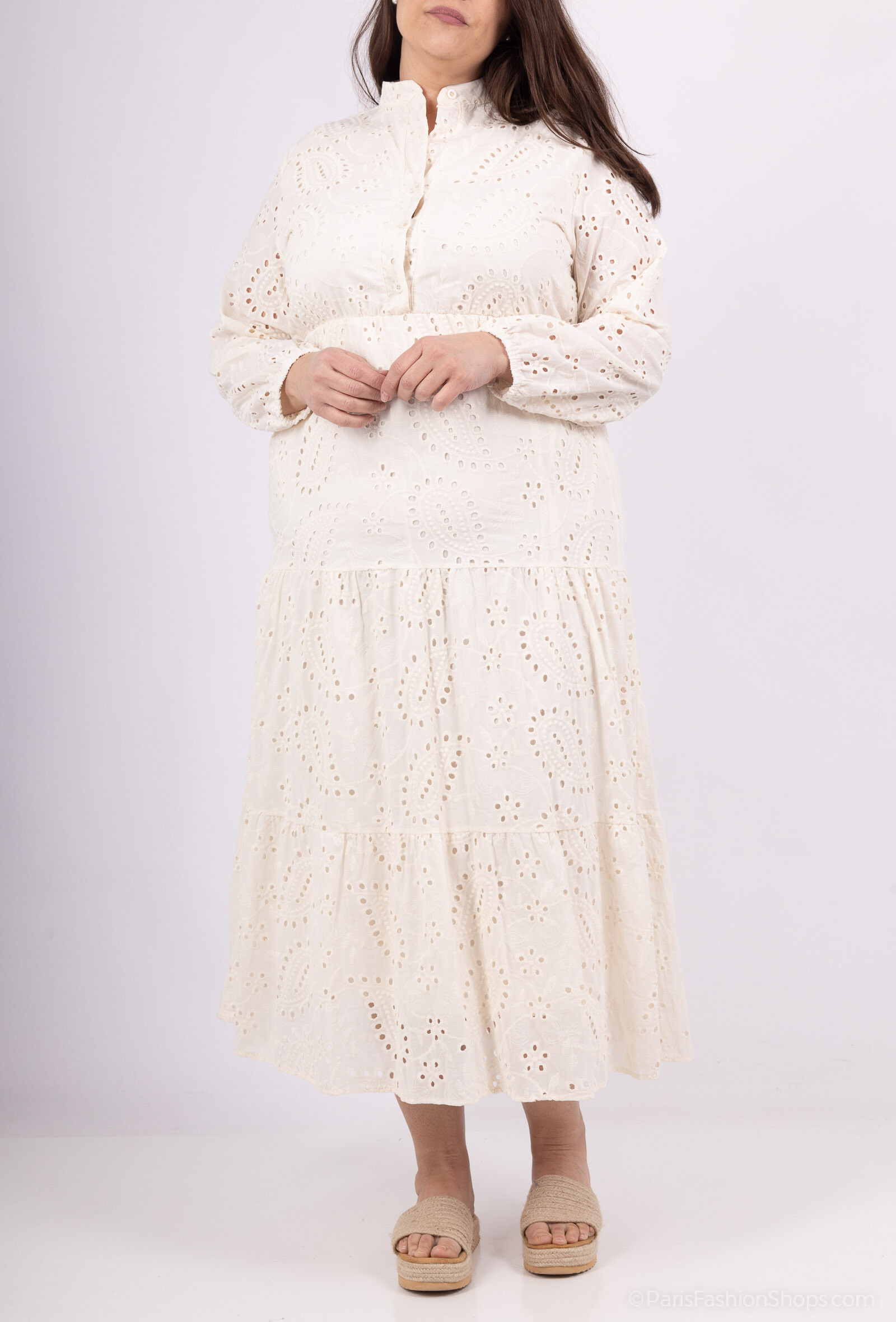 Mayorista Melena Diffusion - Vestido perforado