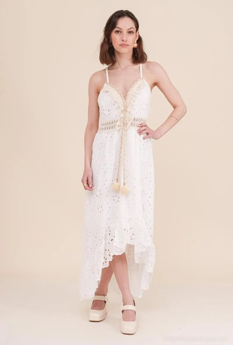 Grossiste Melena Diffusion - Robe boheme a bretelle .