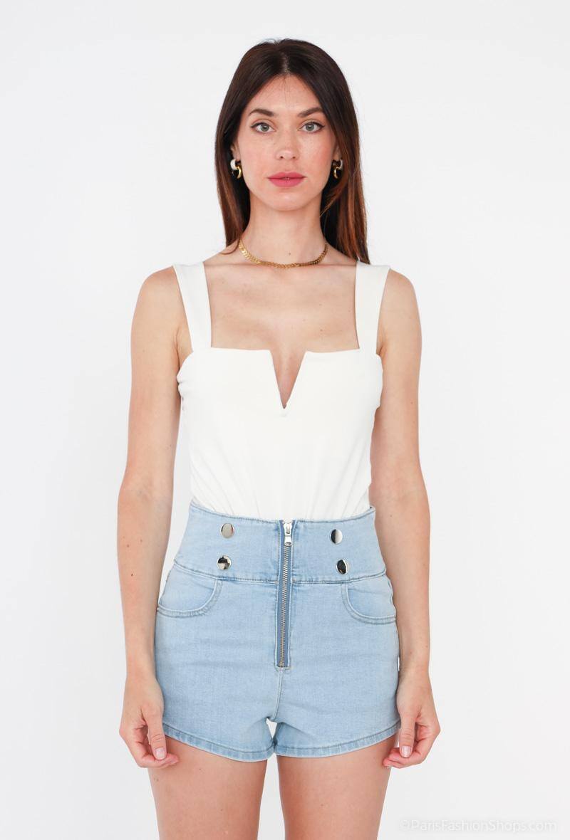 Grossiste Melena Diffusion - Short en jean