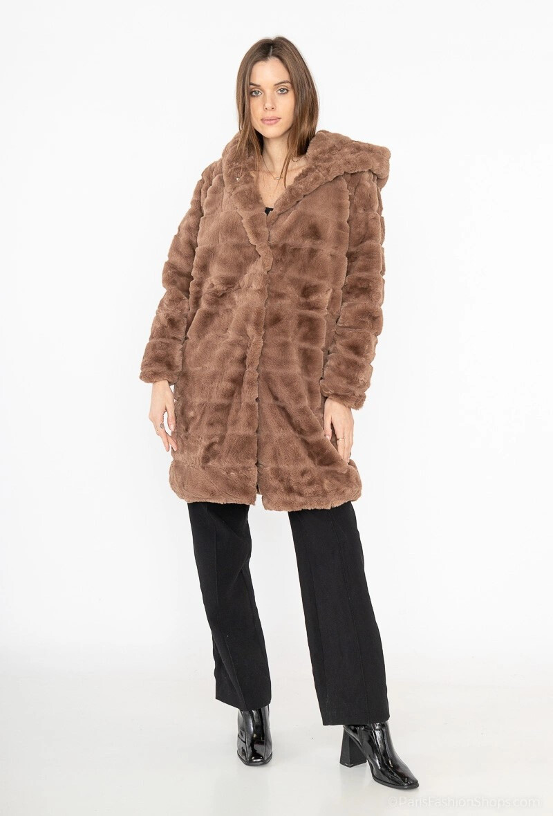 Grossiste Melena Diffusion - Manteau en fourrure