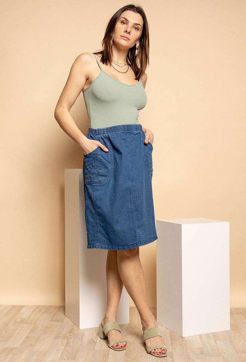 Grossista MELILA - Gonna di jeans