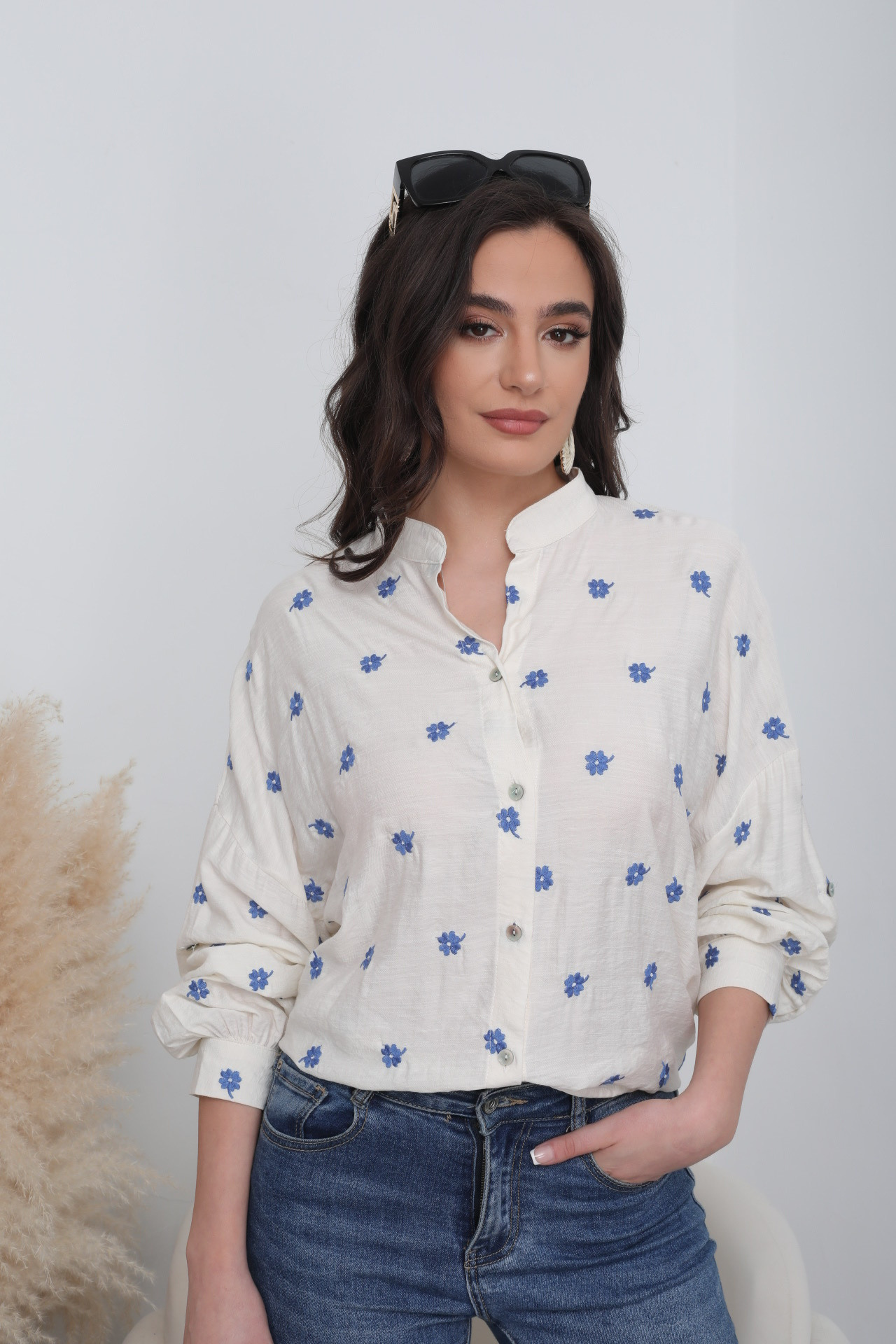 Blumenbluse - Image 1