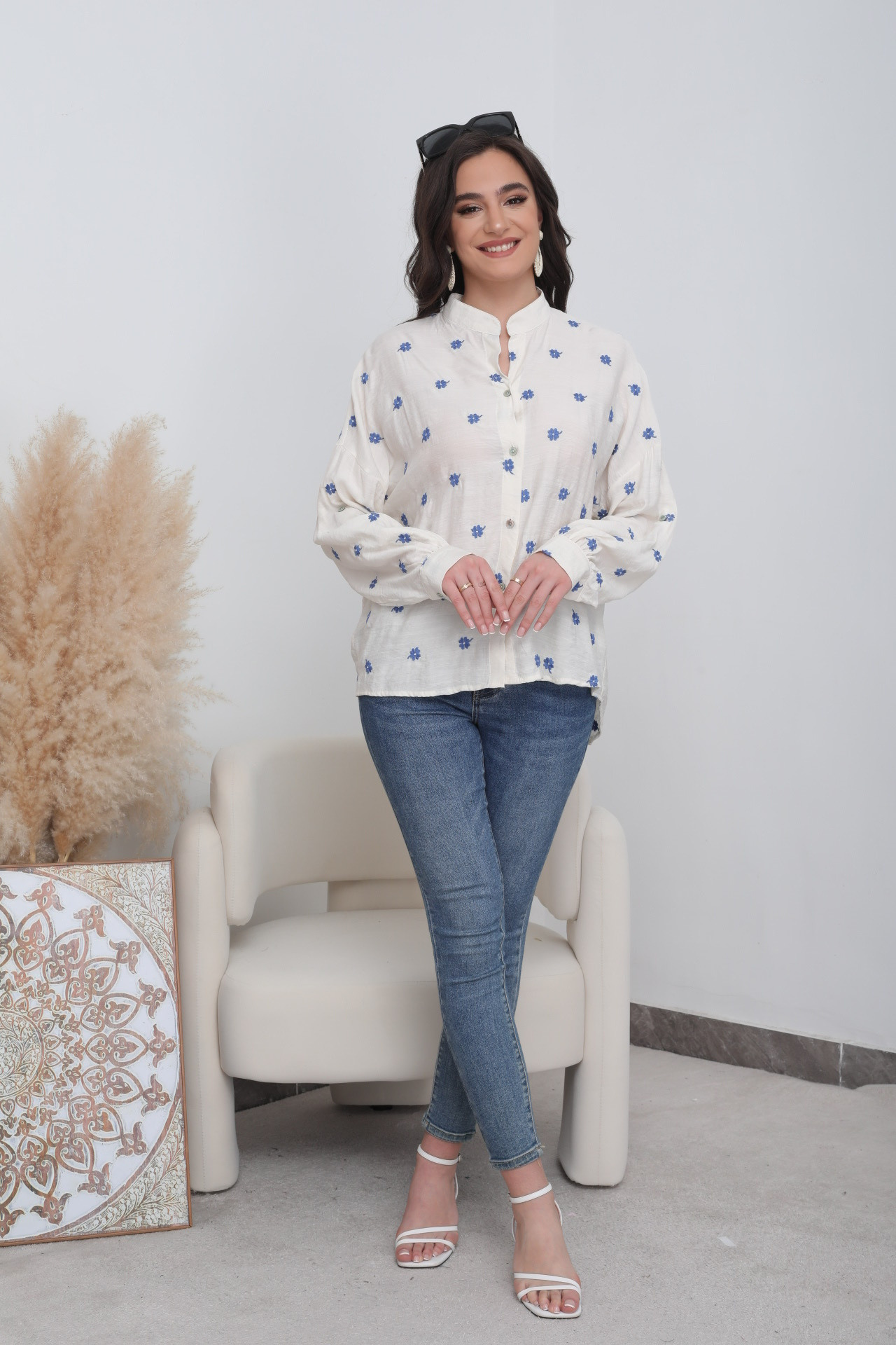 Blumenbluse - Image 3