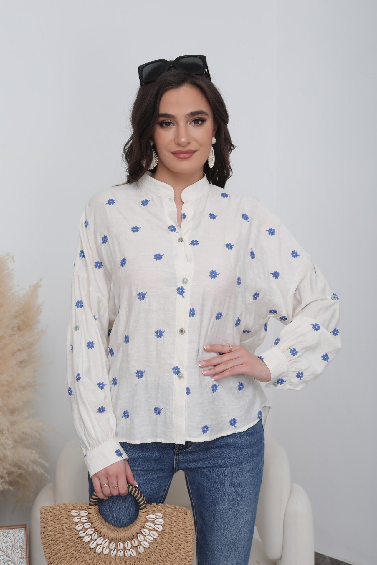 Blumenbluse - Image 5