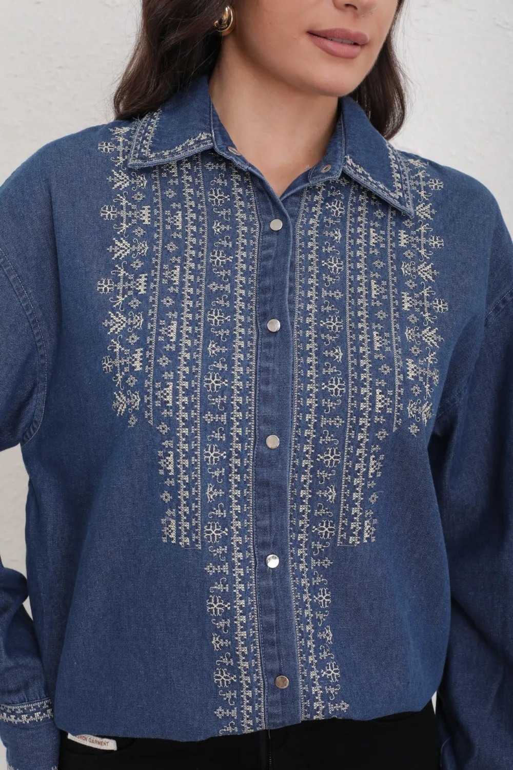 Denim Blouse - Image 3