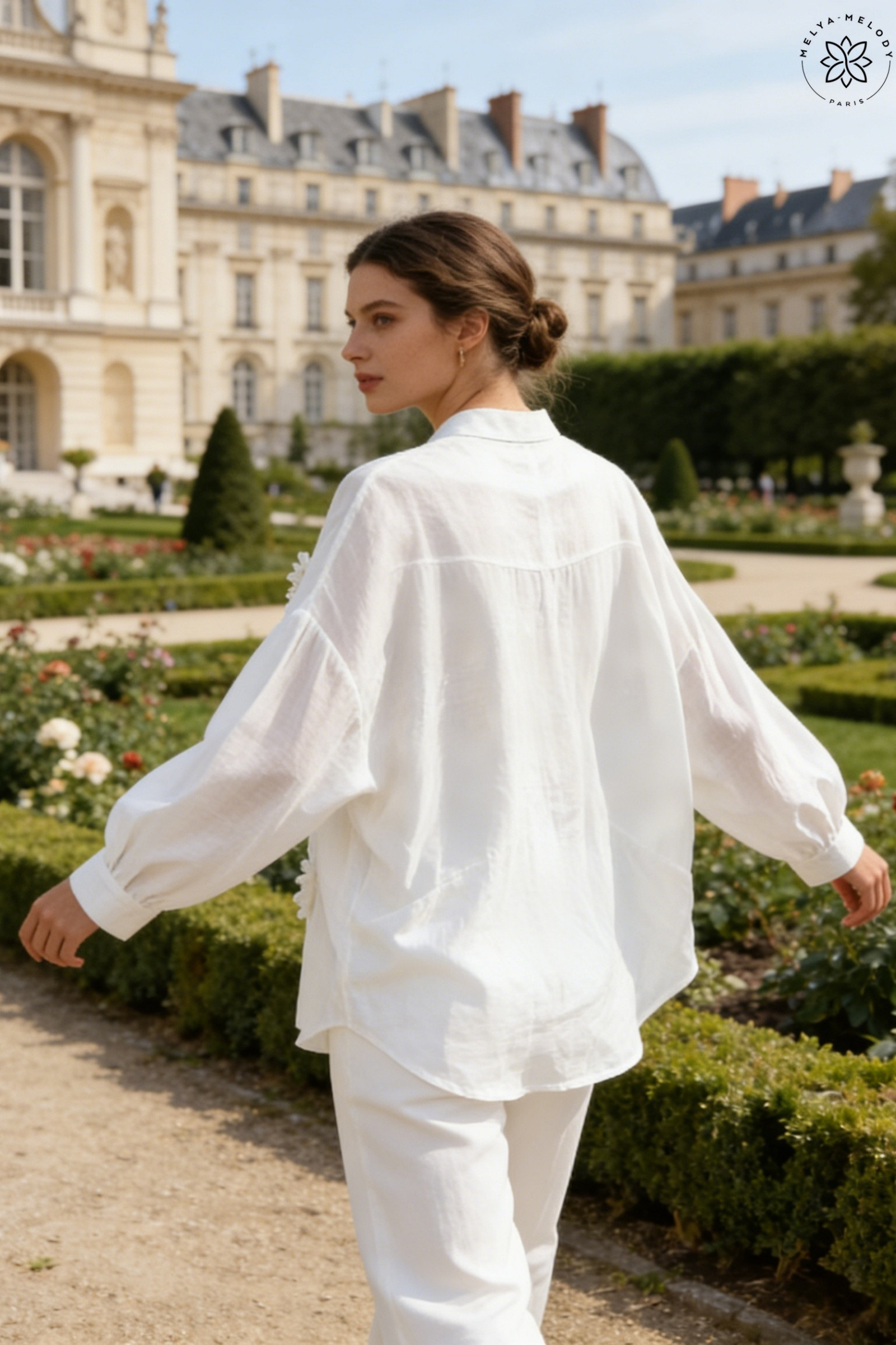 Flowy floral blouse - Image 5