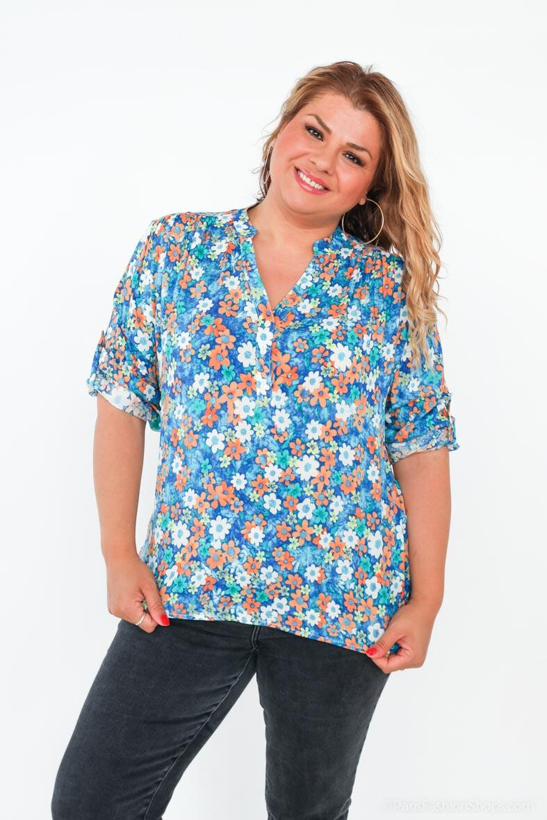 Großhändler Melya Melody - Bedruckte Bluse