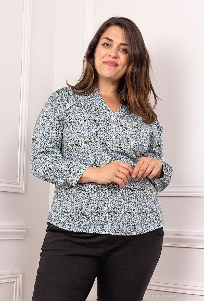 Grossiste Melya Melody - Blouse à imprimé graphique