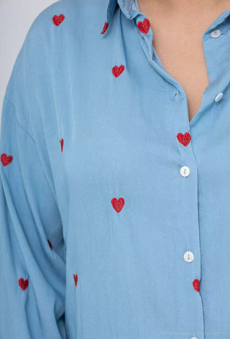 Wholesaler Melya Melody - Embroidery shirt