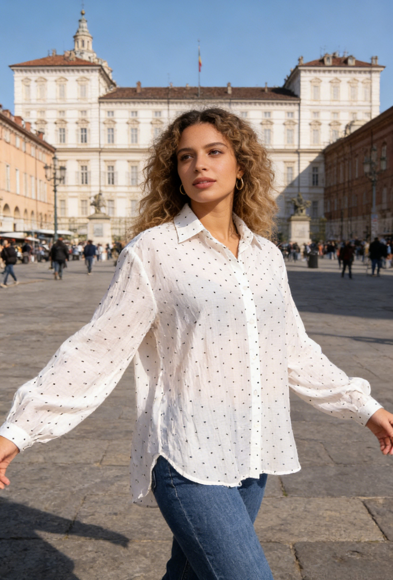 Heart Pattern Ceremony Shirt - Image 6