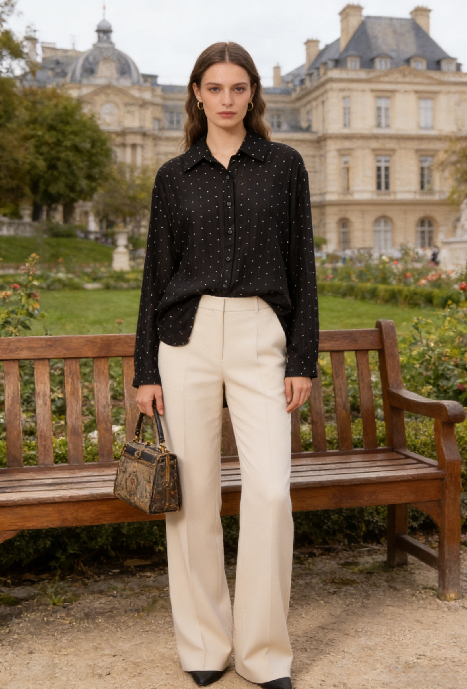 Heart Pattern Ceremony Shirt - Image 4