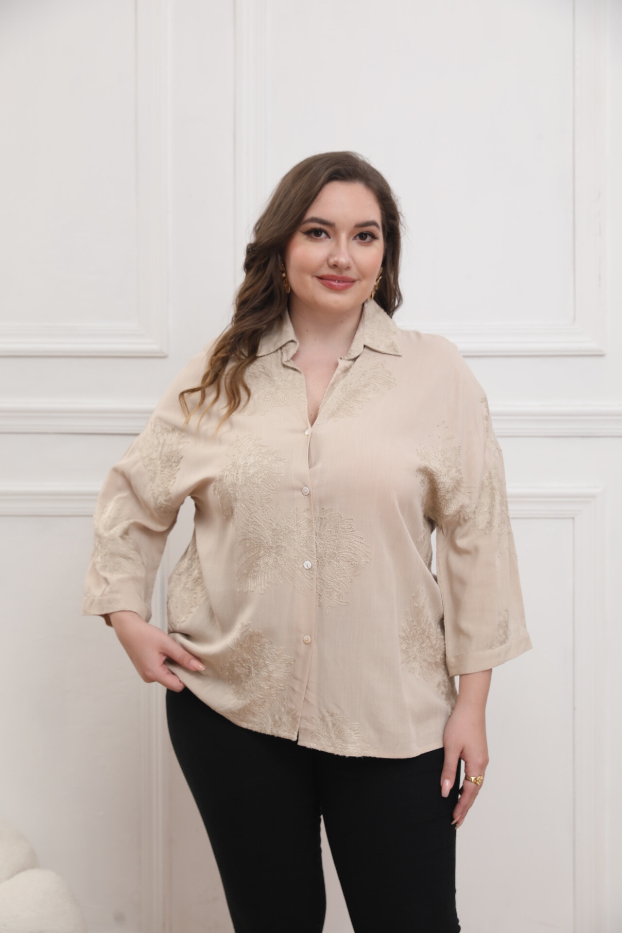 Wholesaler Melya Melody - Embroidered shirt