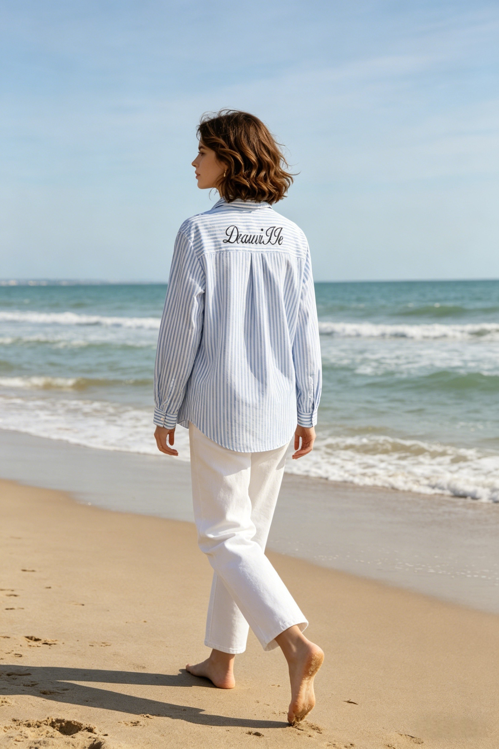 Camicia a righe Deauville - Image 7