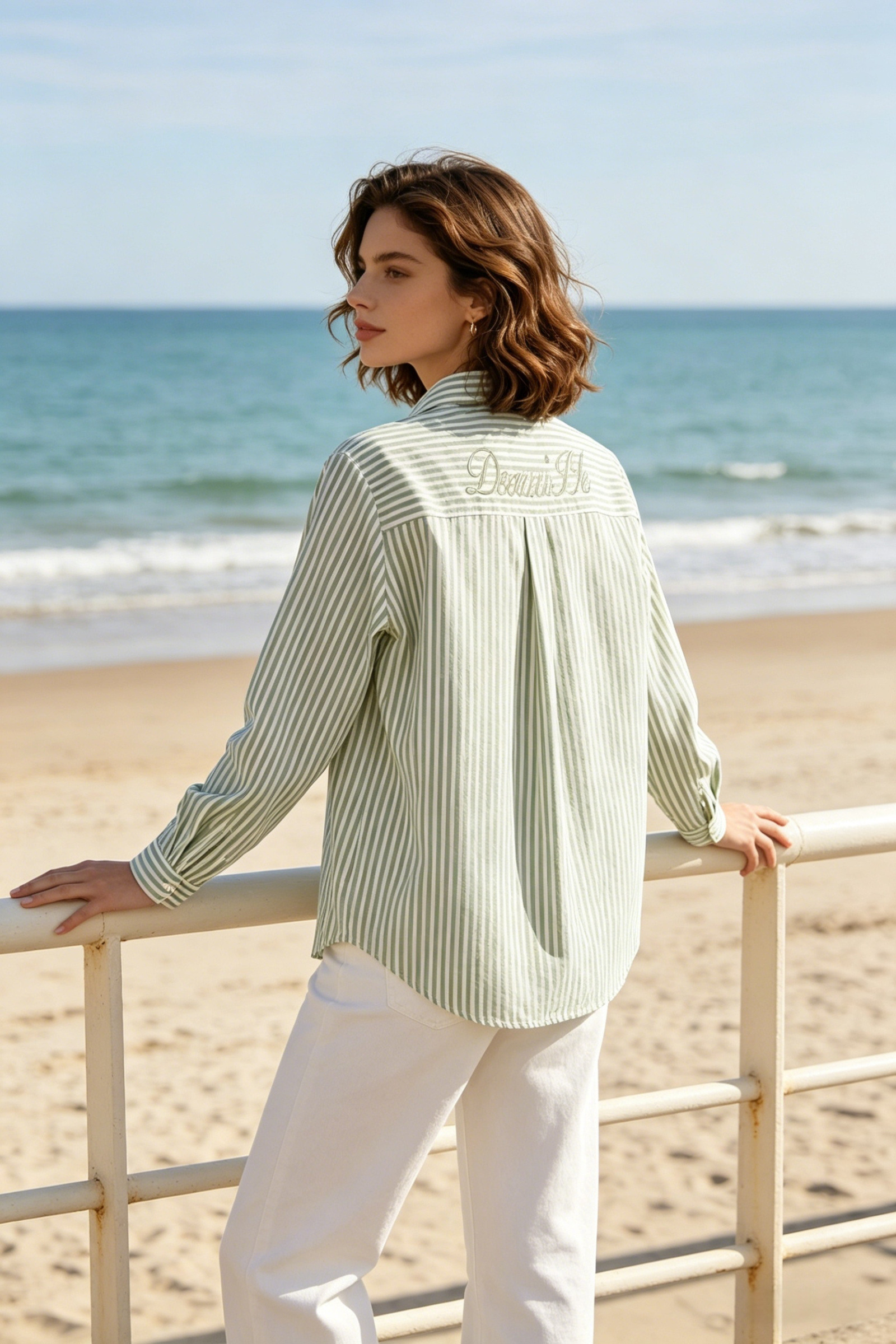 Camicia a righe Deauville - Image 15
