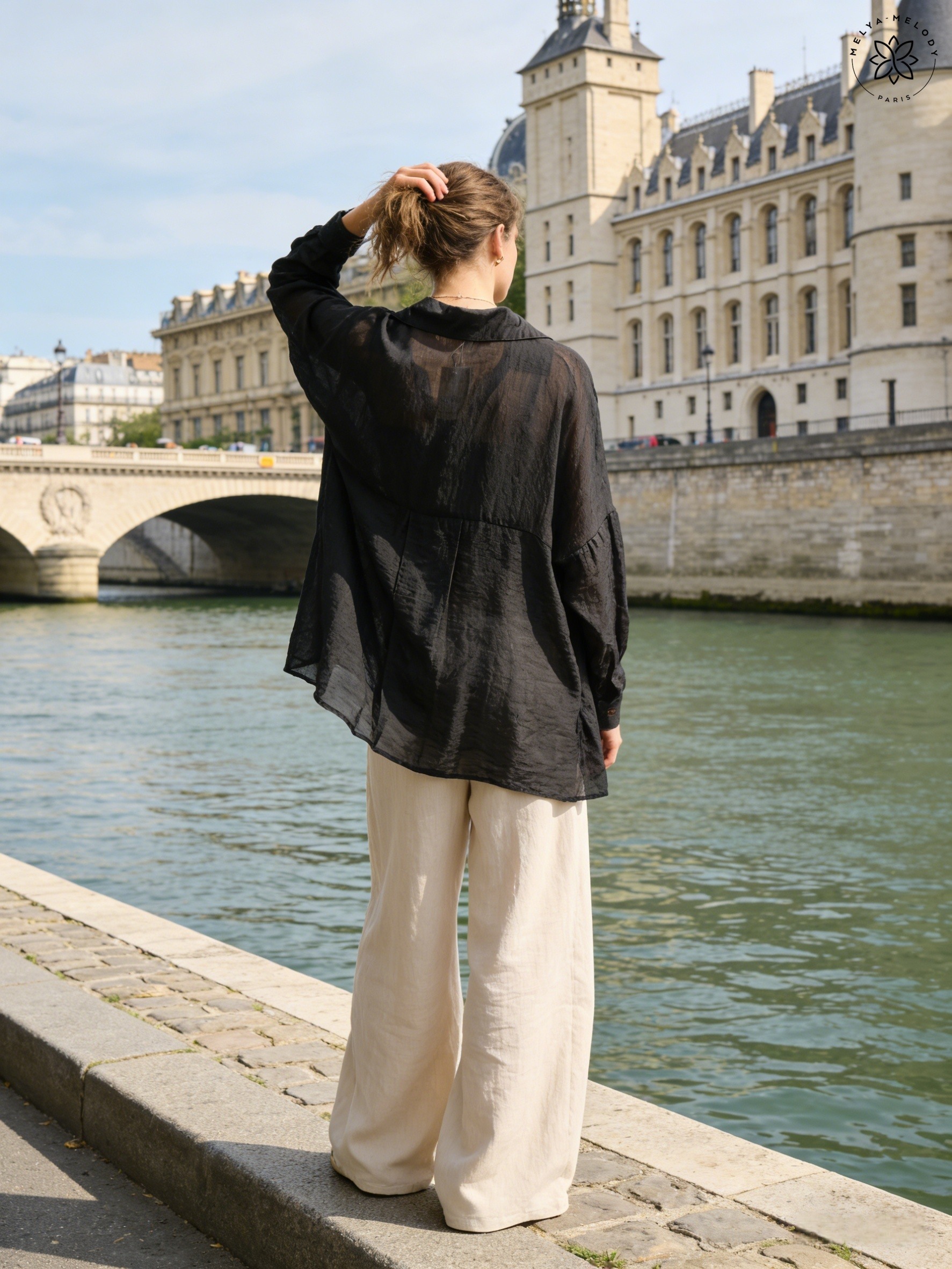 Casual tunic shirt with pockets - Image 18