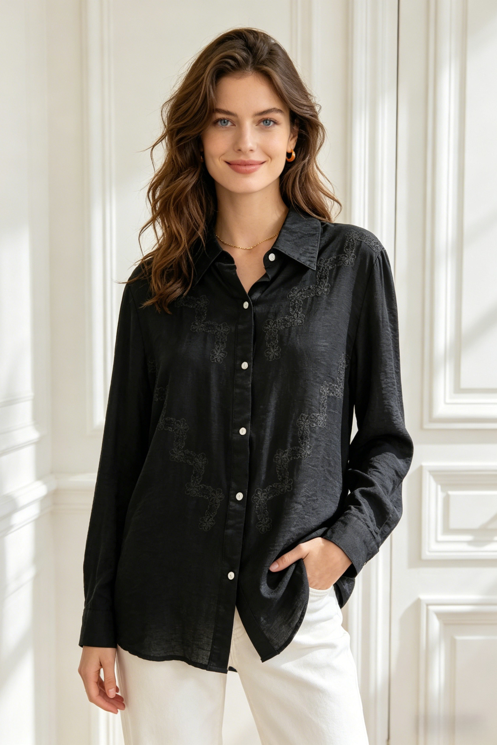 Chemise brodée - Image 3