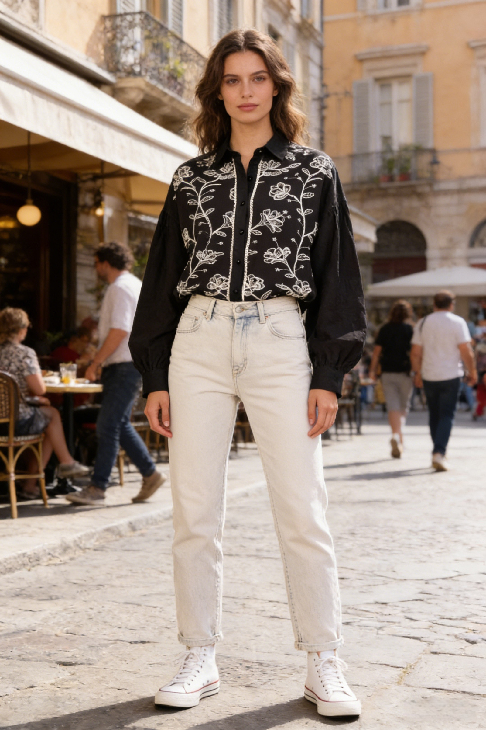 Camisa bordada con lentejuelas - Image 2