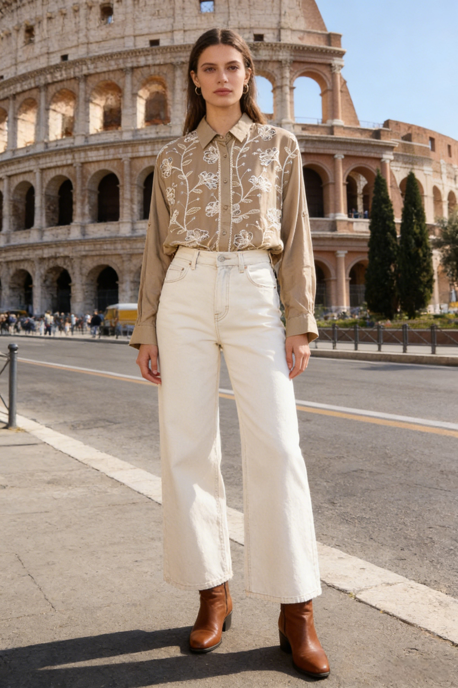 Camisa bordada con lentejuelas - Image 4