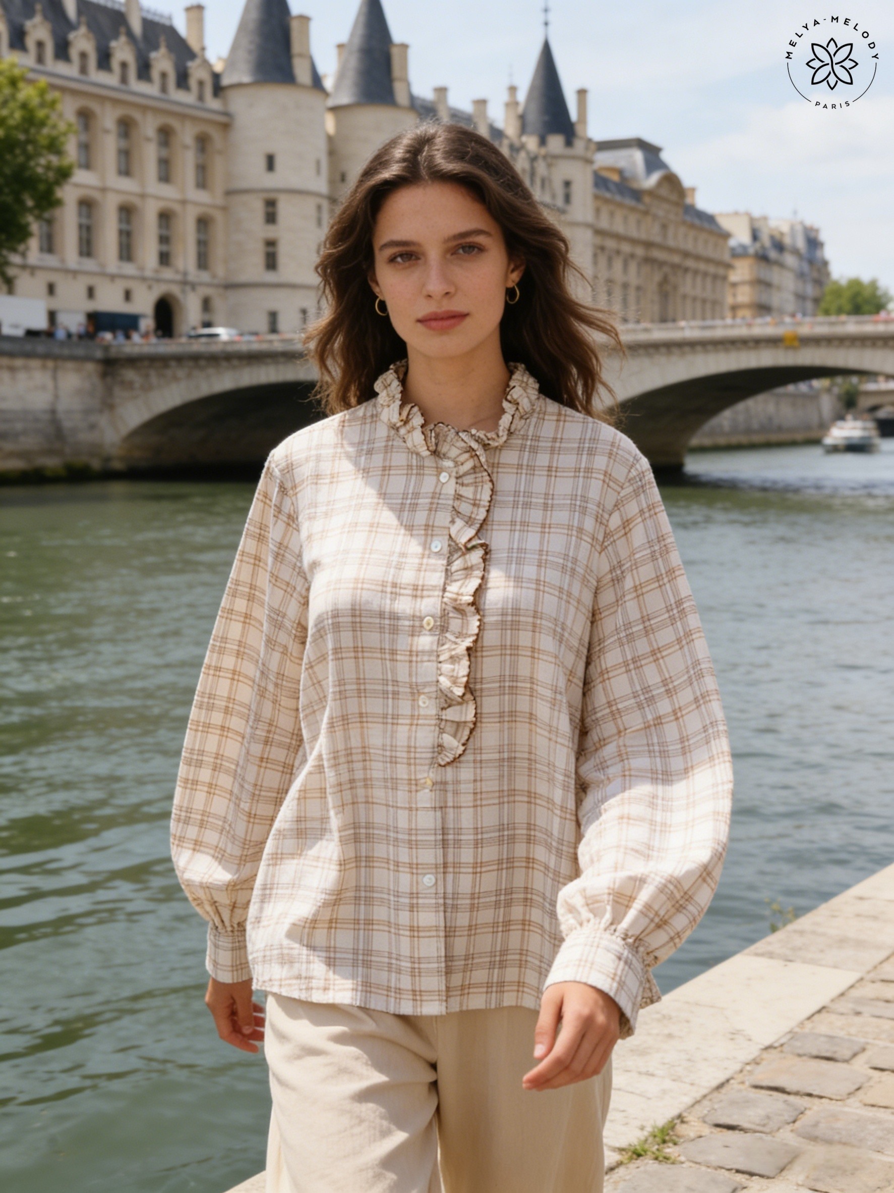Striped Cotton Shirt - Image 3