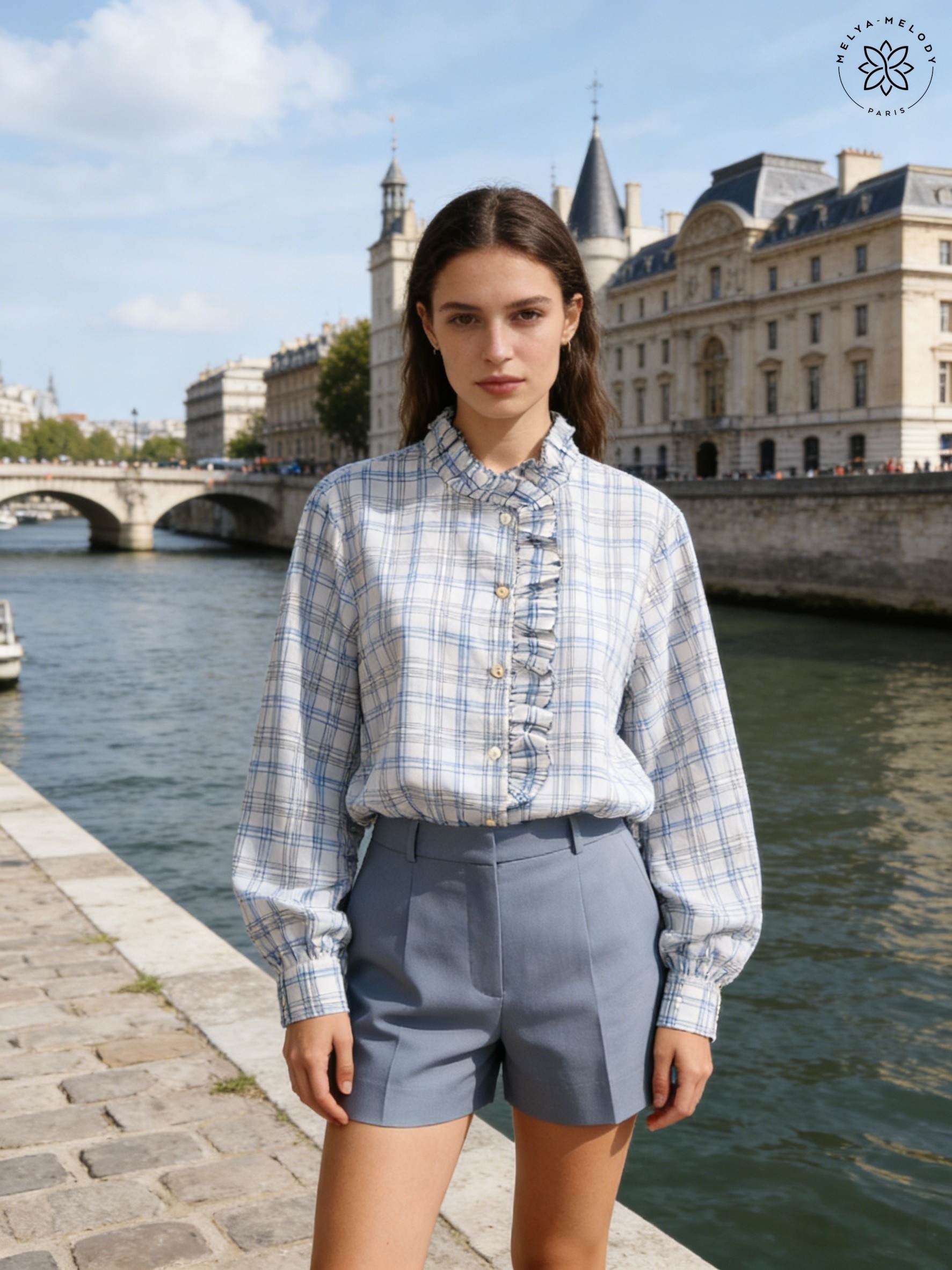 Striped Cotton Shirt - Image 2