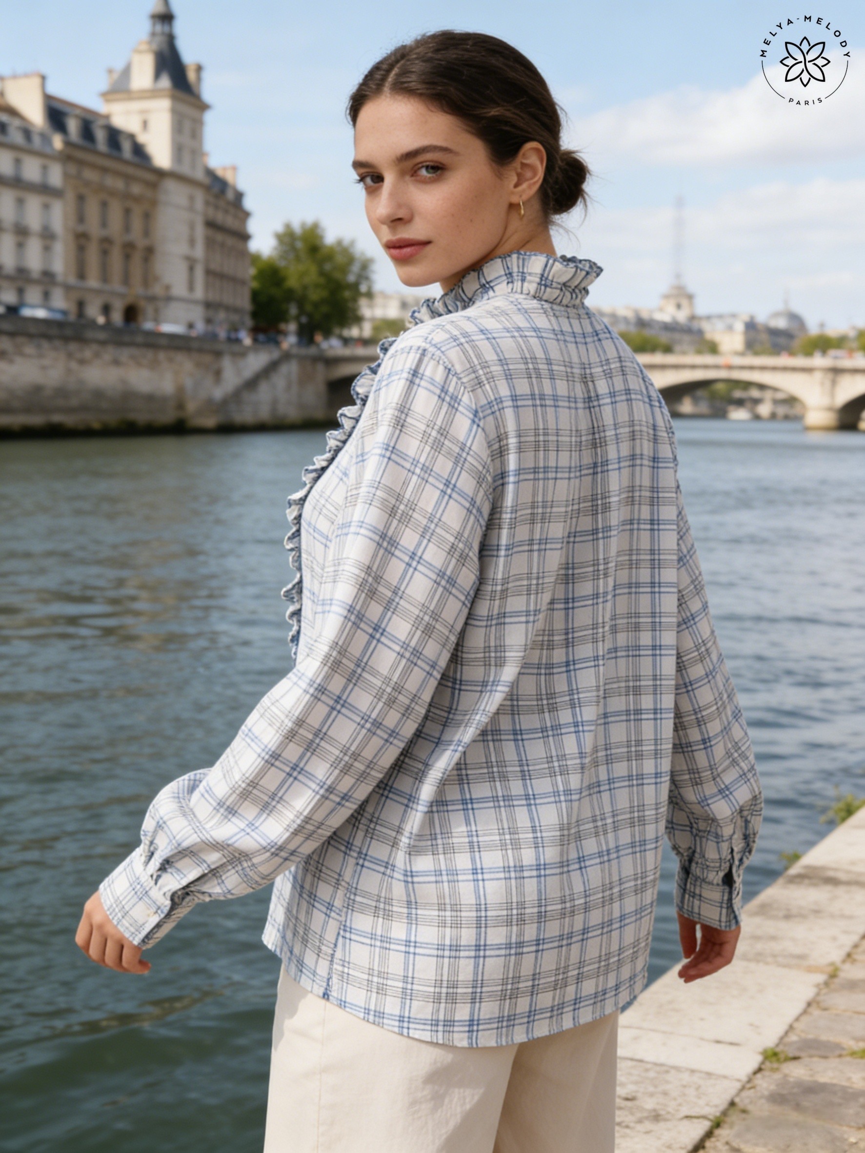 Striped Cotton Shirt - Image 4