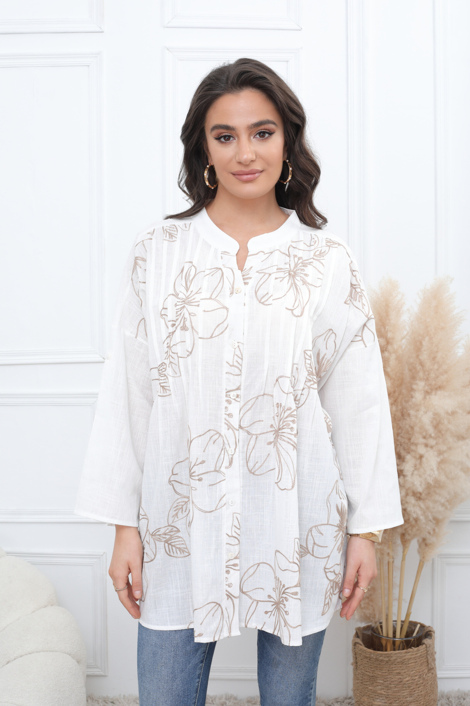 Wholesaler Melya Melody - Embroidery shirt