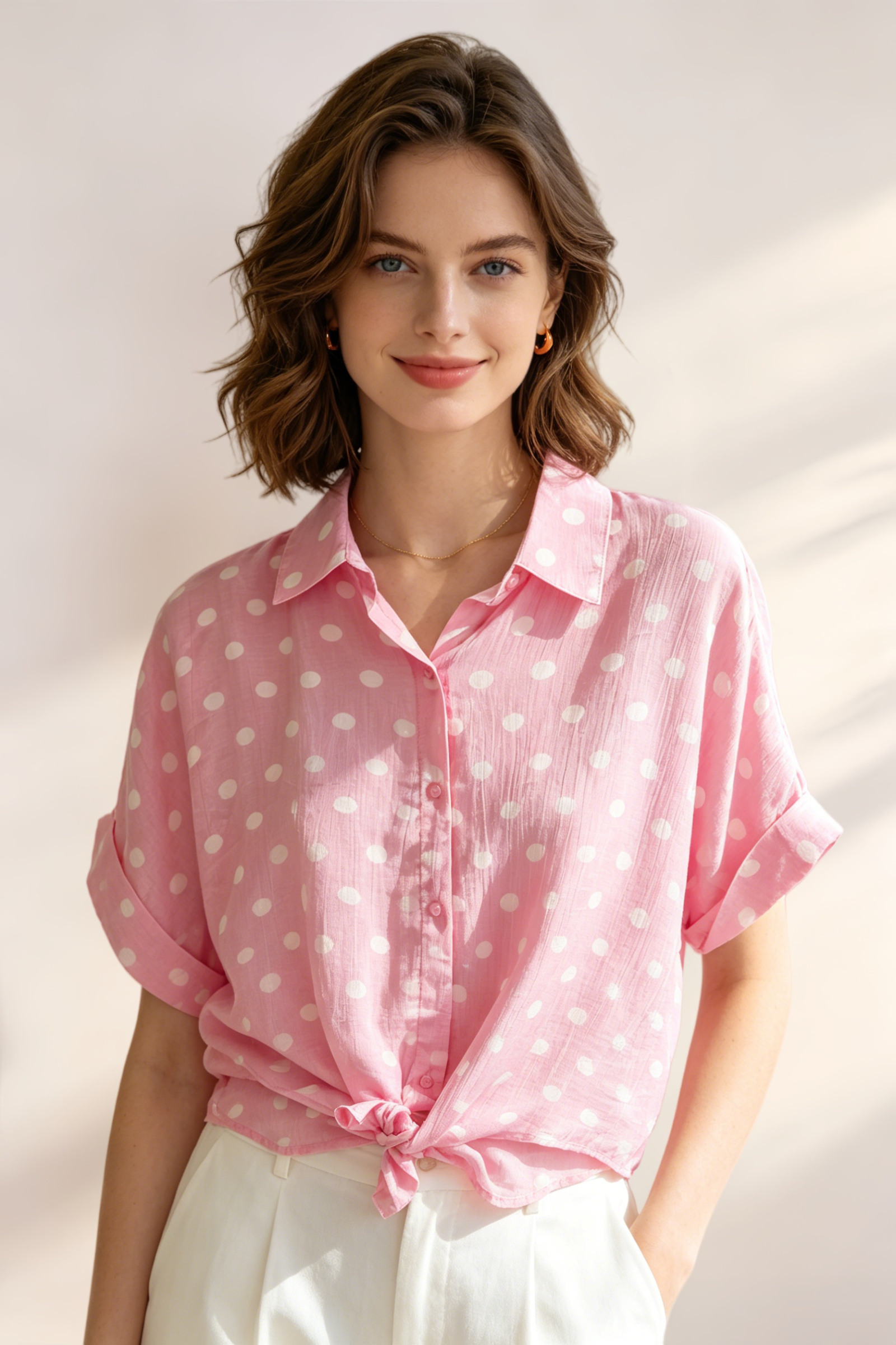 Blusa top de lunares - Image 3