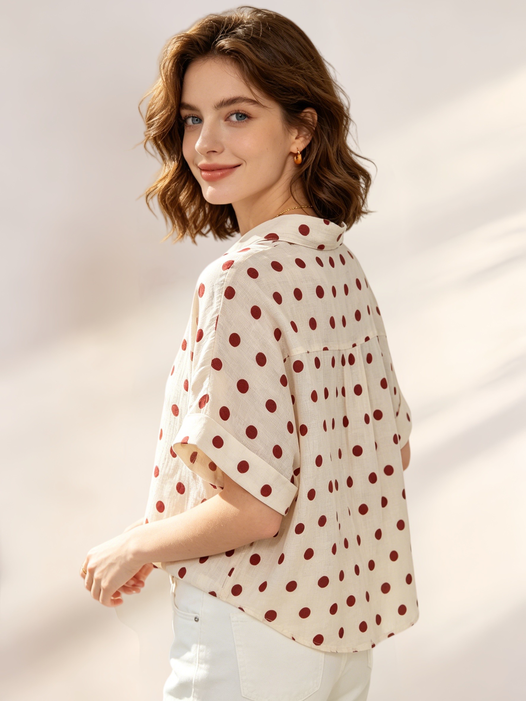 Blusa top de lunares - Image 8