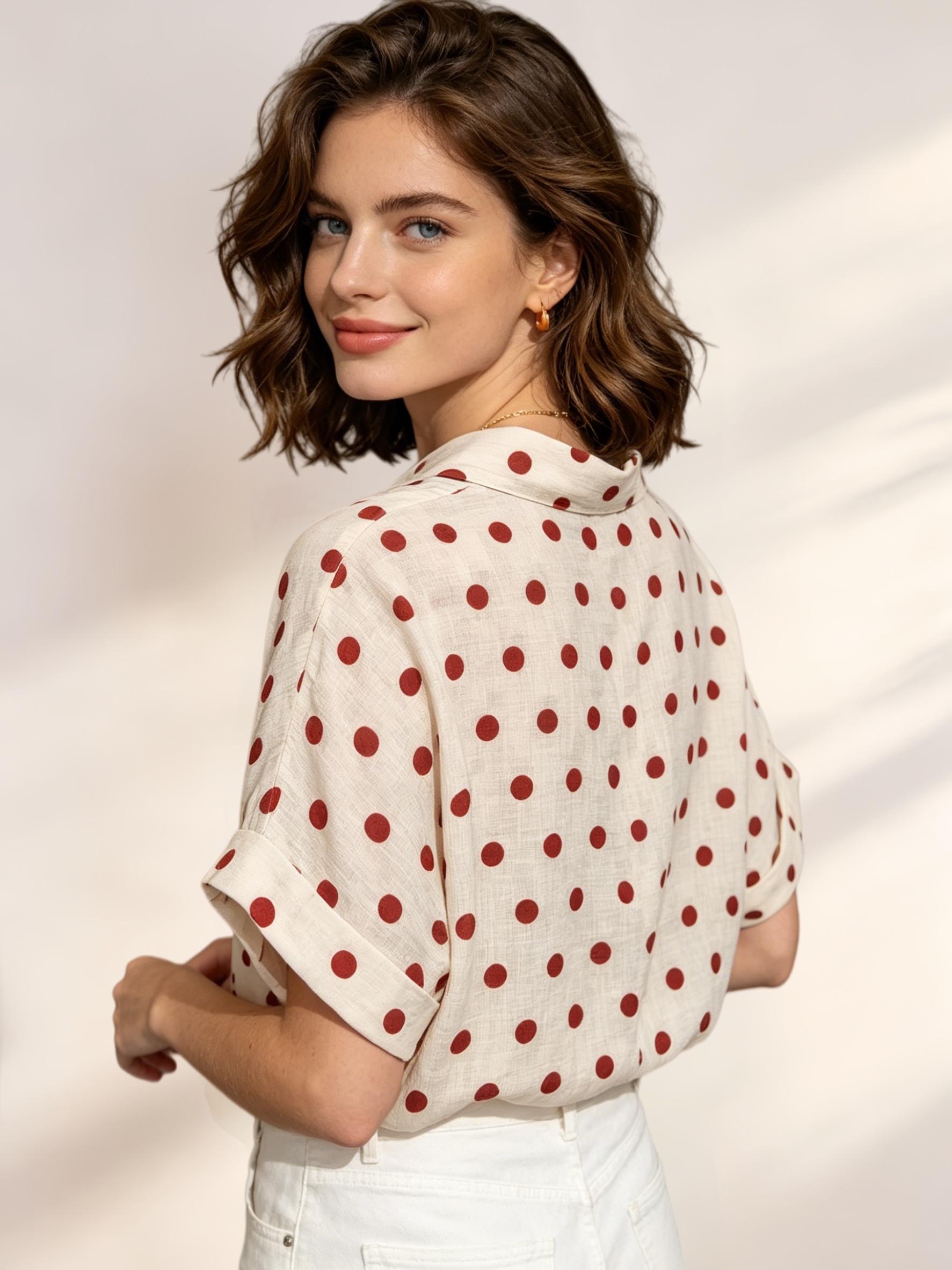 Blusa top de lunares - Image 9