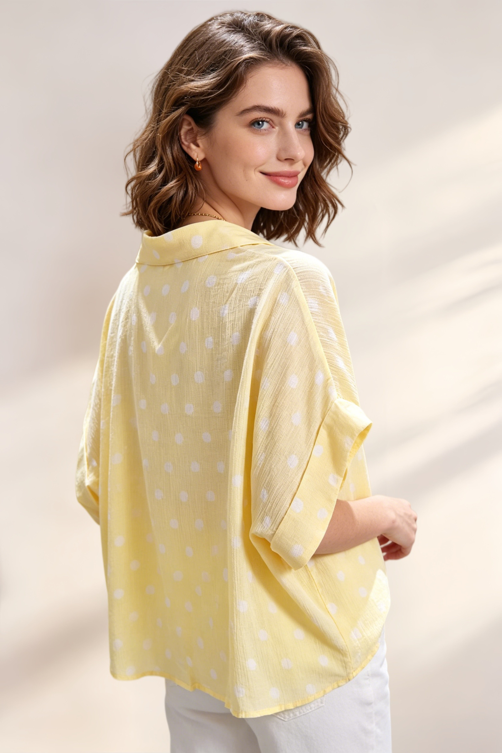 Blusa top de lunares - Image 5