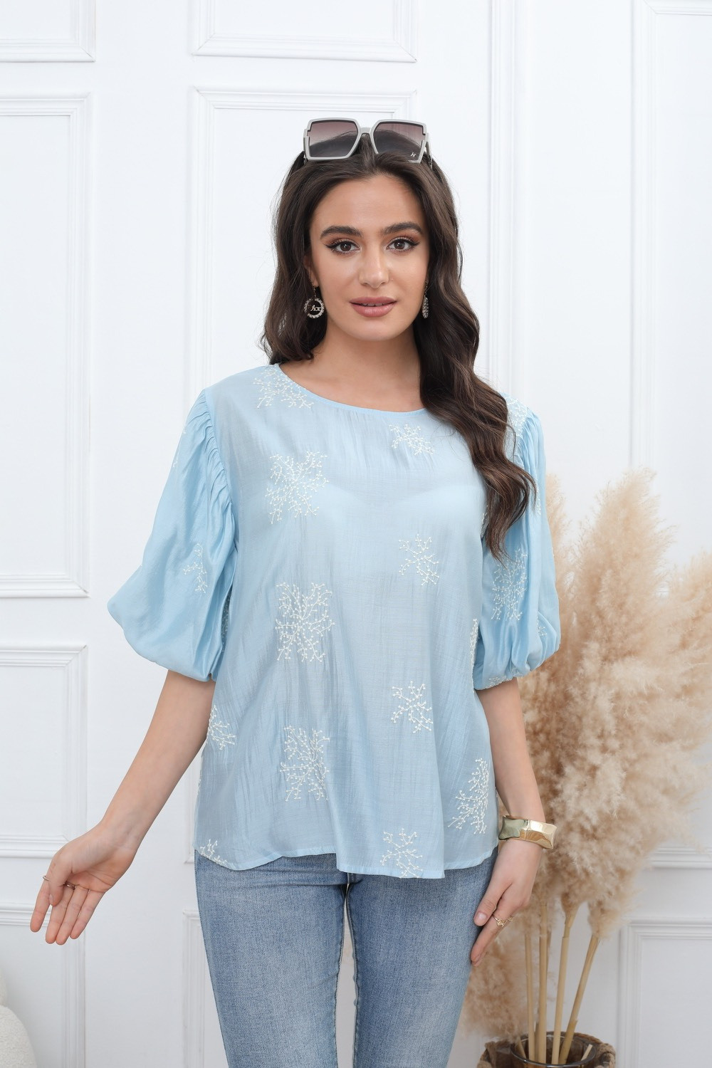 Camicia ricamata - Image 1