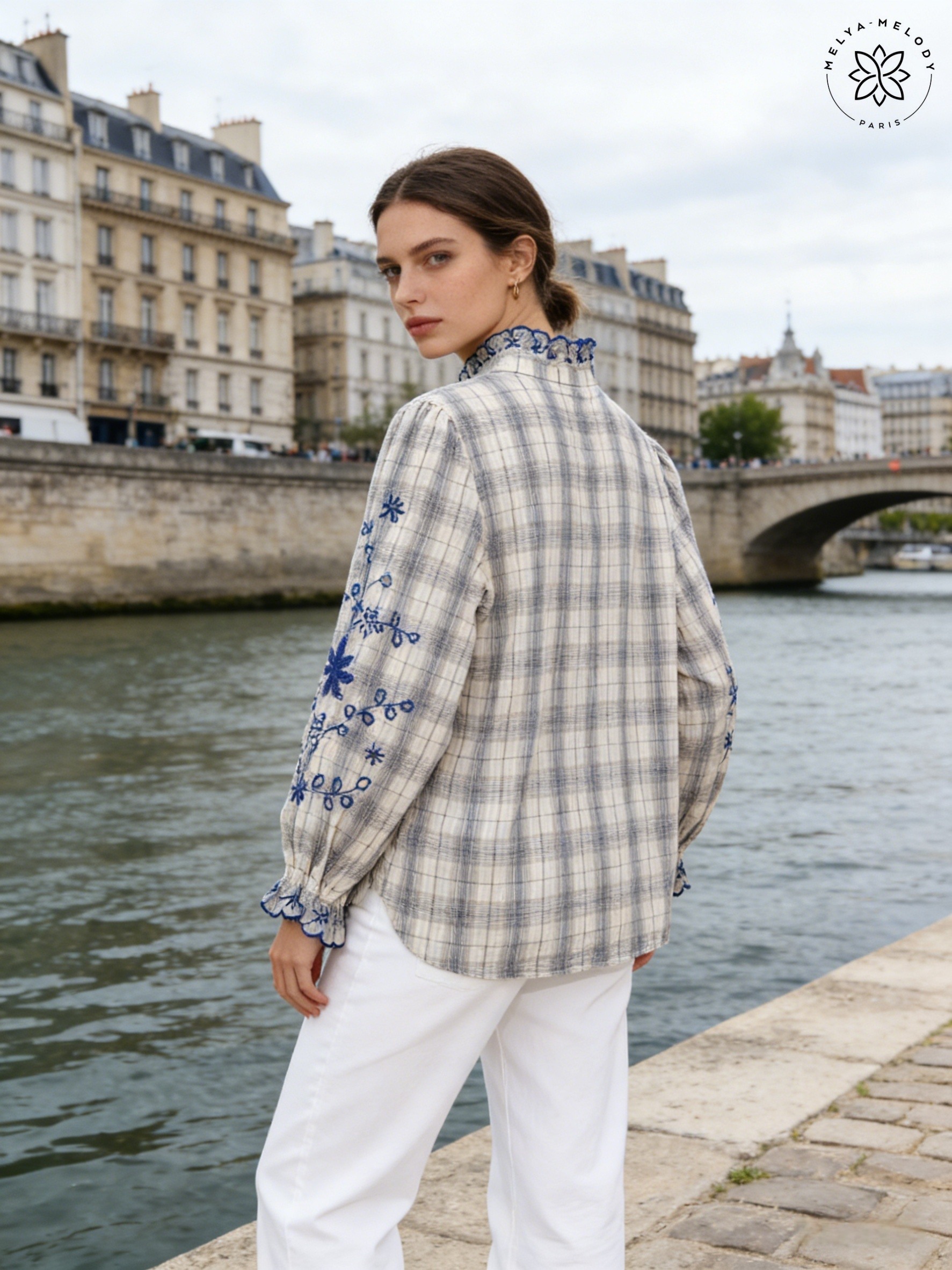 Chemise Vichy en Coton - Image 3