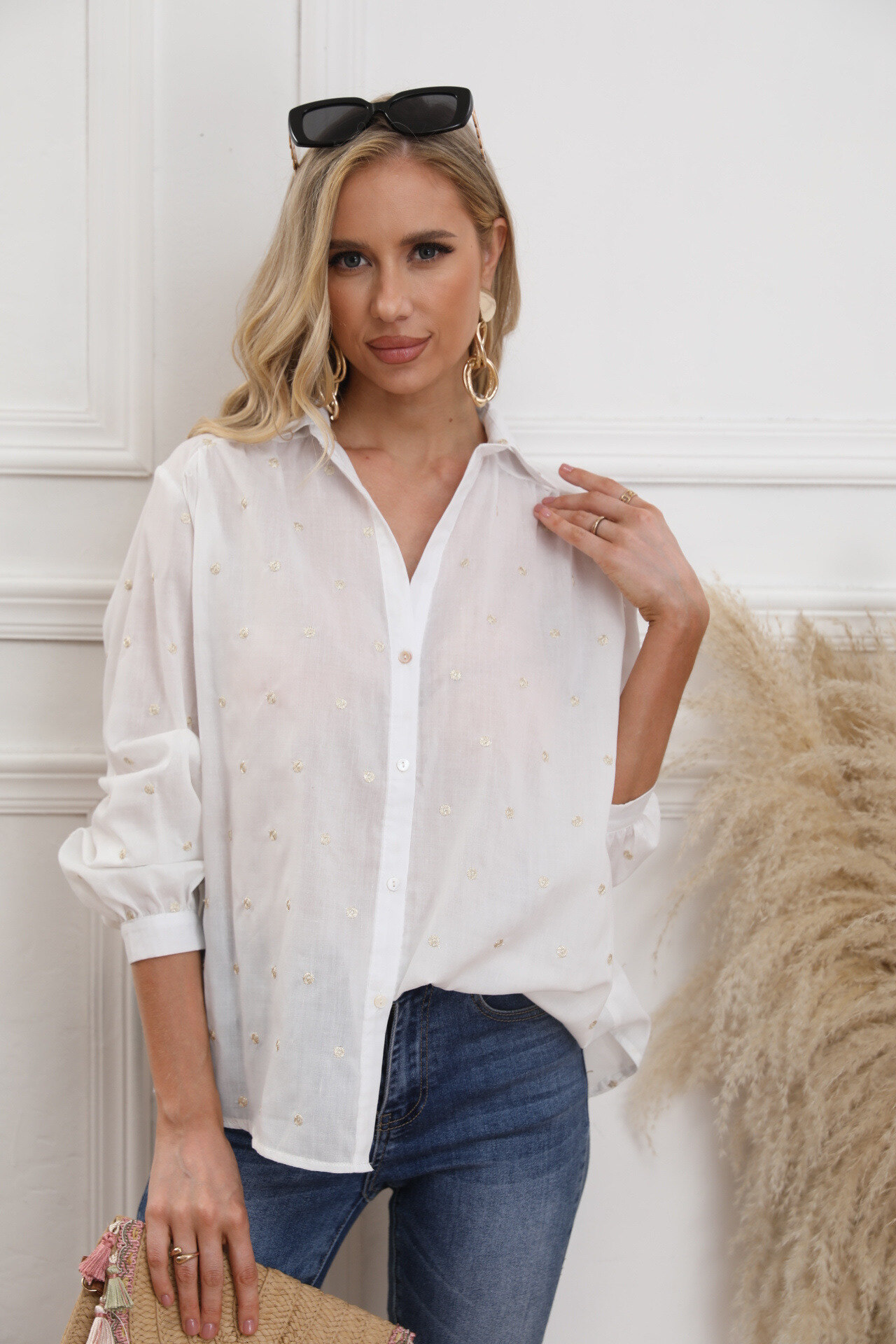 Chemise brodée - Image 1