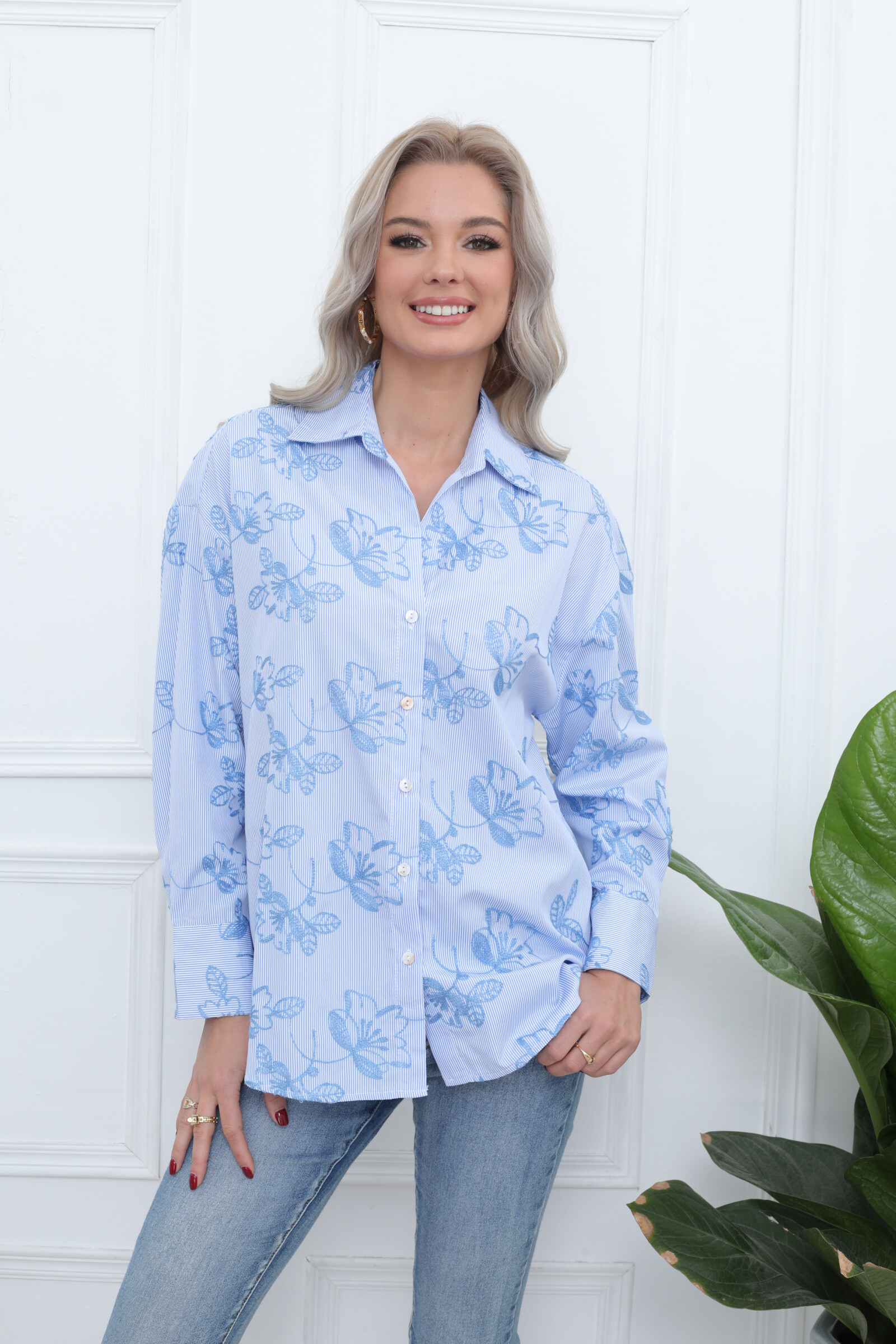 Wholesaler Melya Melody - Embroidered shirt