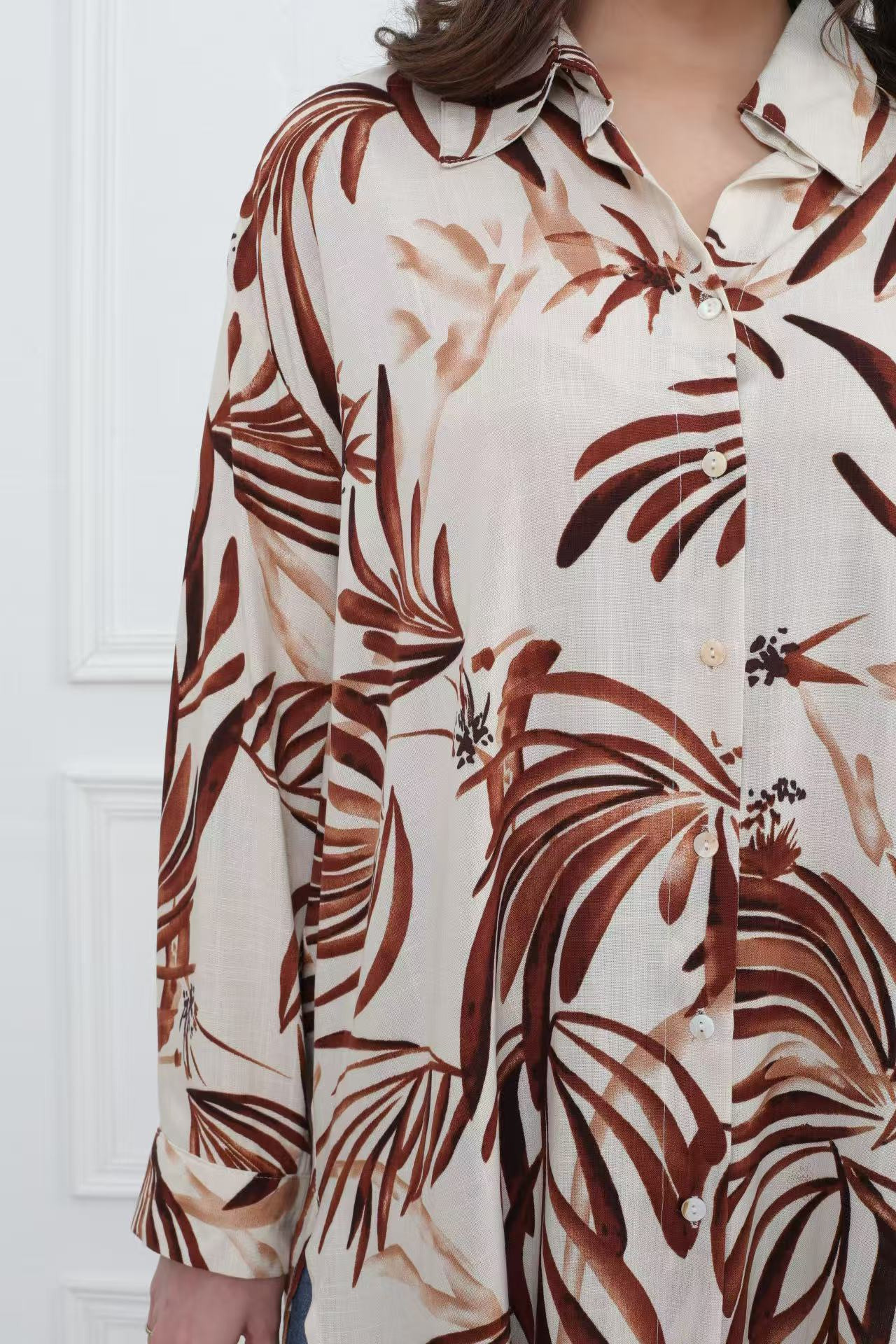 Camisa de patrón impreso - Image 10