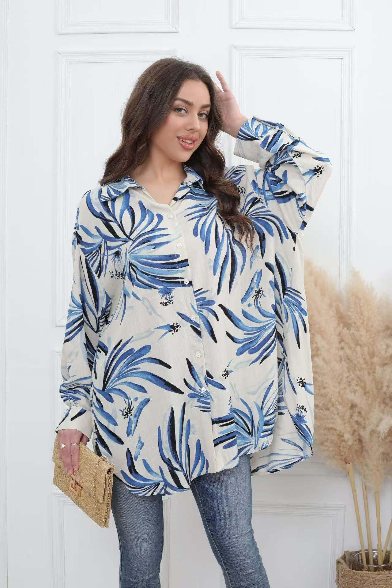Camisa de patrón impreso - Image 8