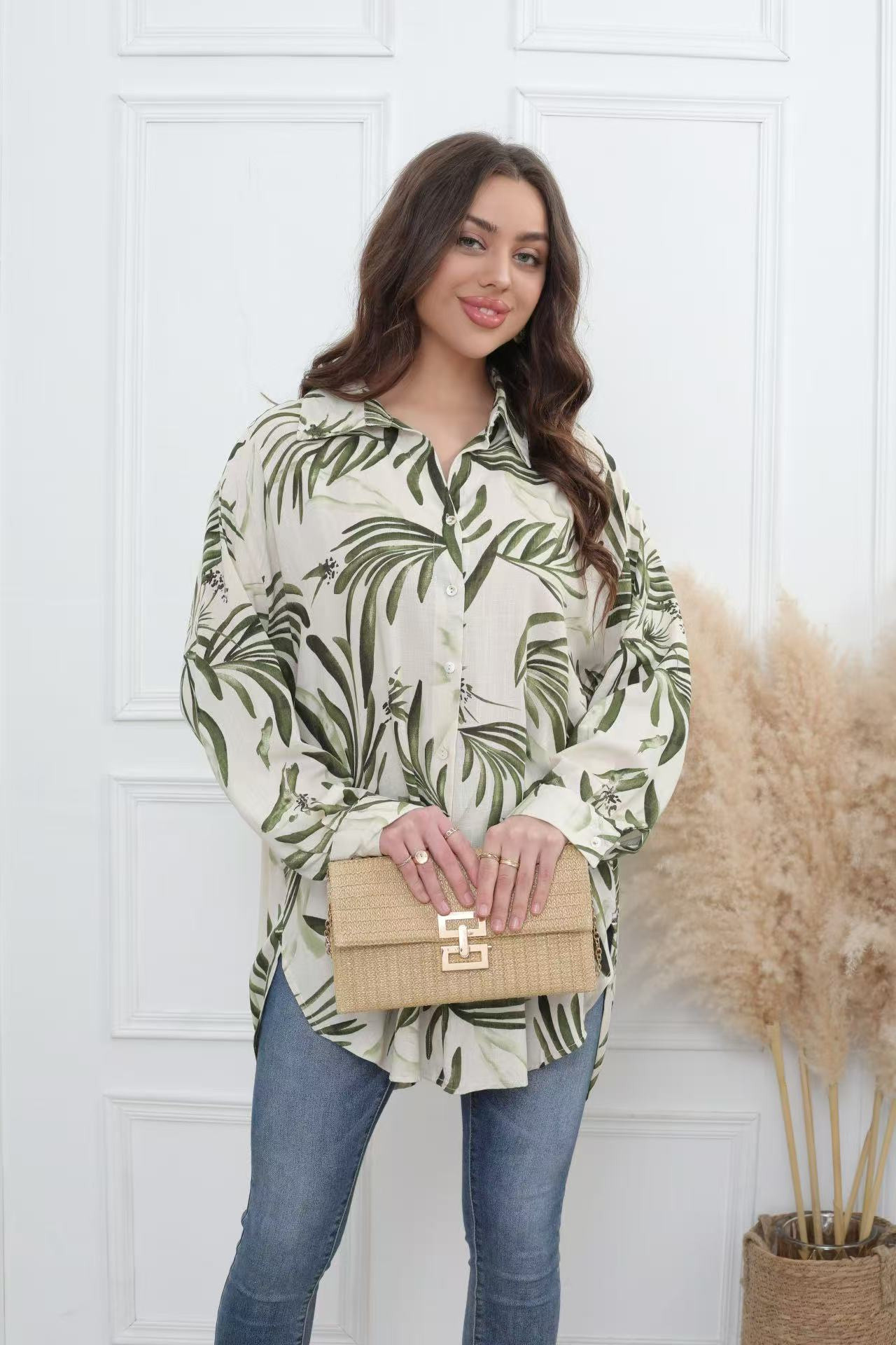Camisa de patrón impreso - Image 3