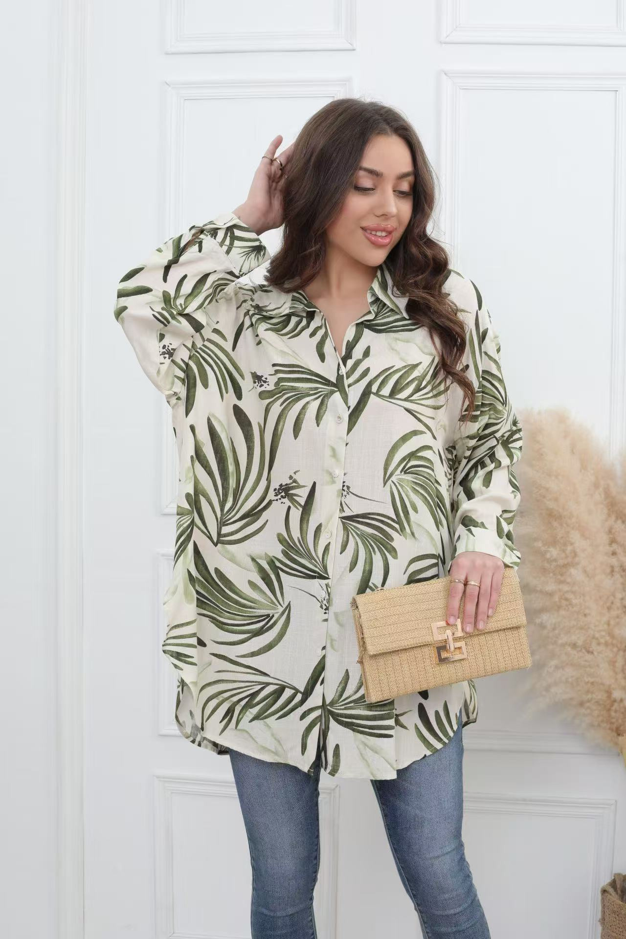Camisa de patrón impreso - Image 6