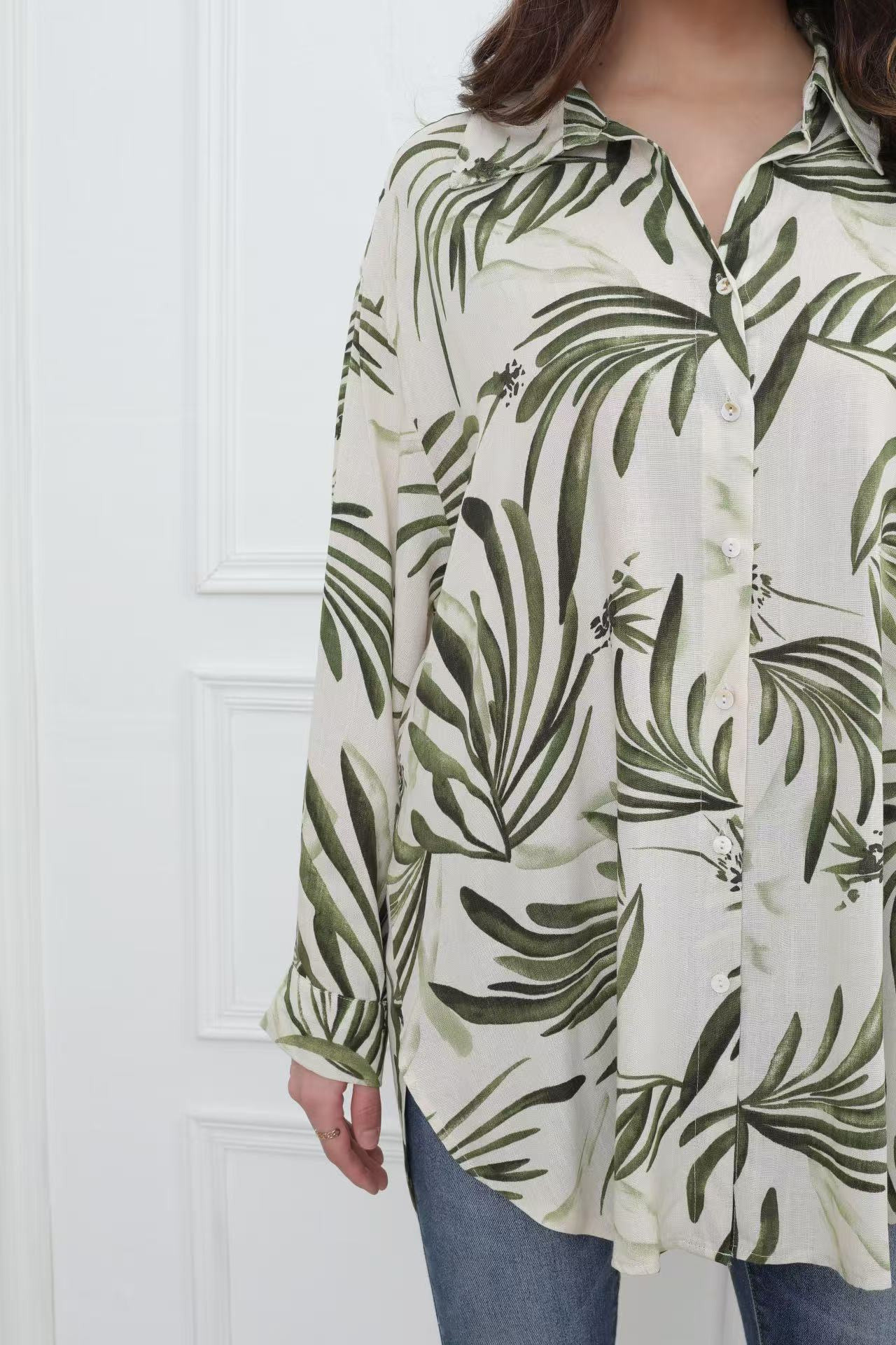 Camisa de patrón impreso - Image 9