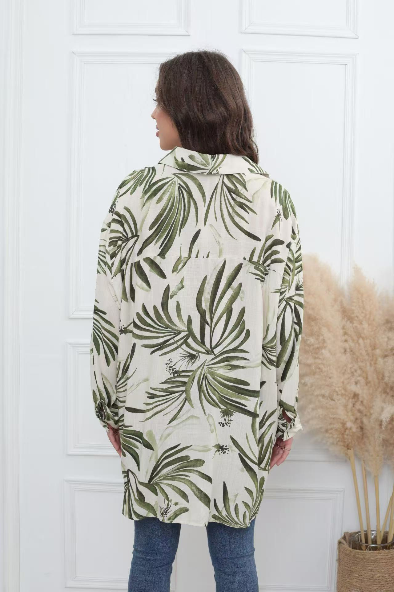 Camisa de patrón impreso - Image 13