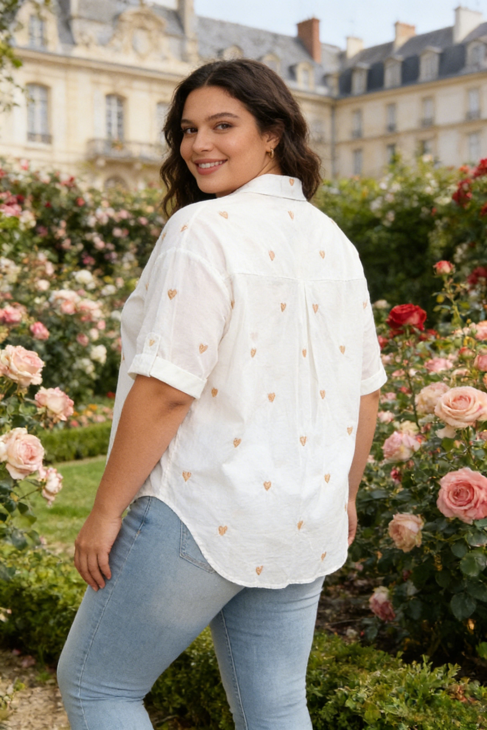 CHEMISE EN COEUR Grande taille - Image 4