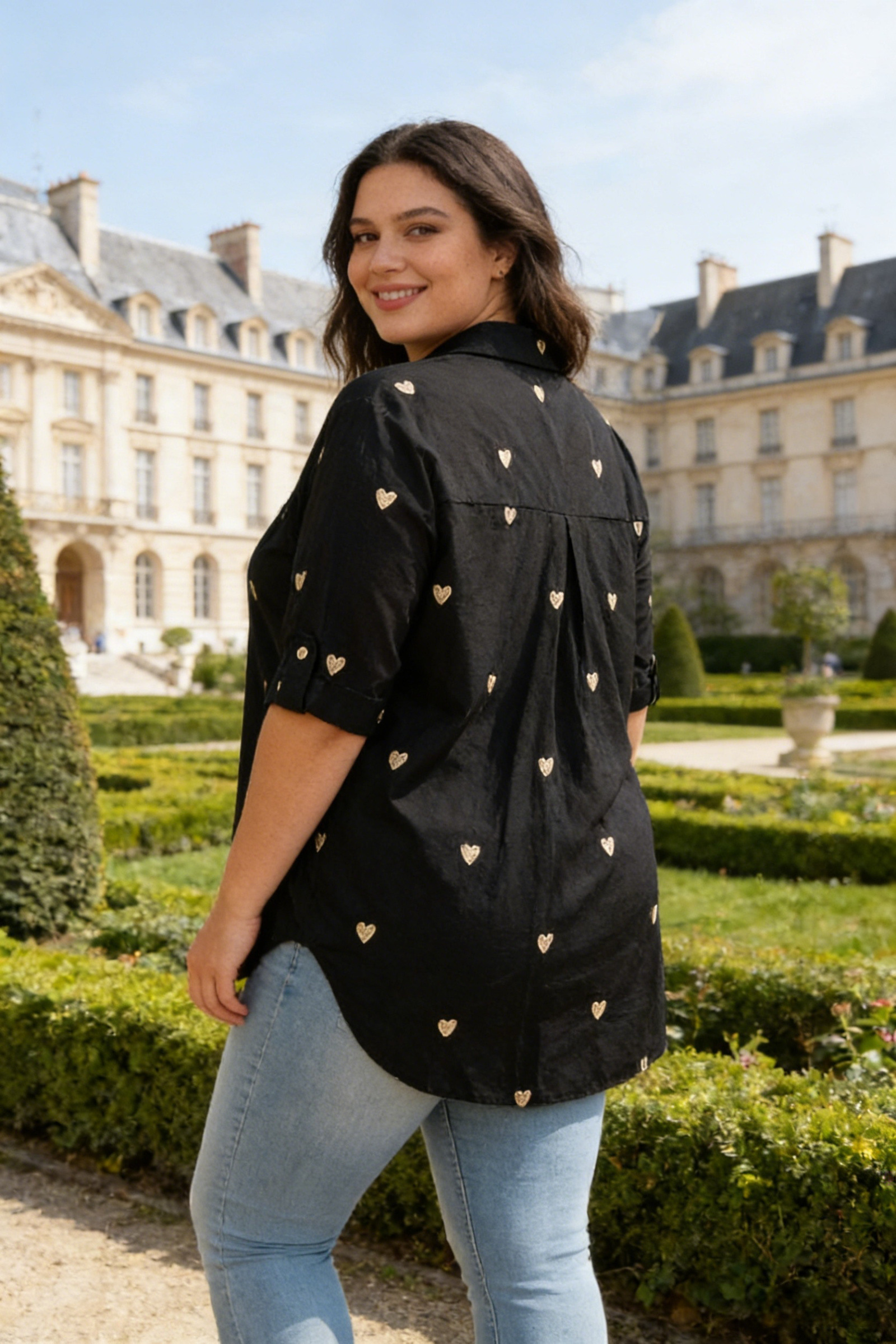 CHEMISE EN COEUR Grande taille - Image 5