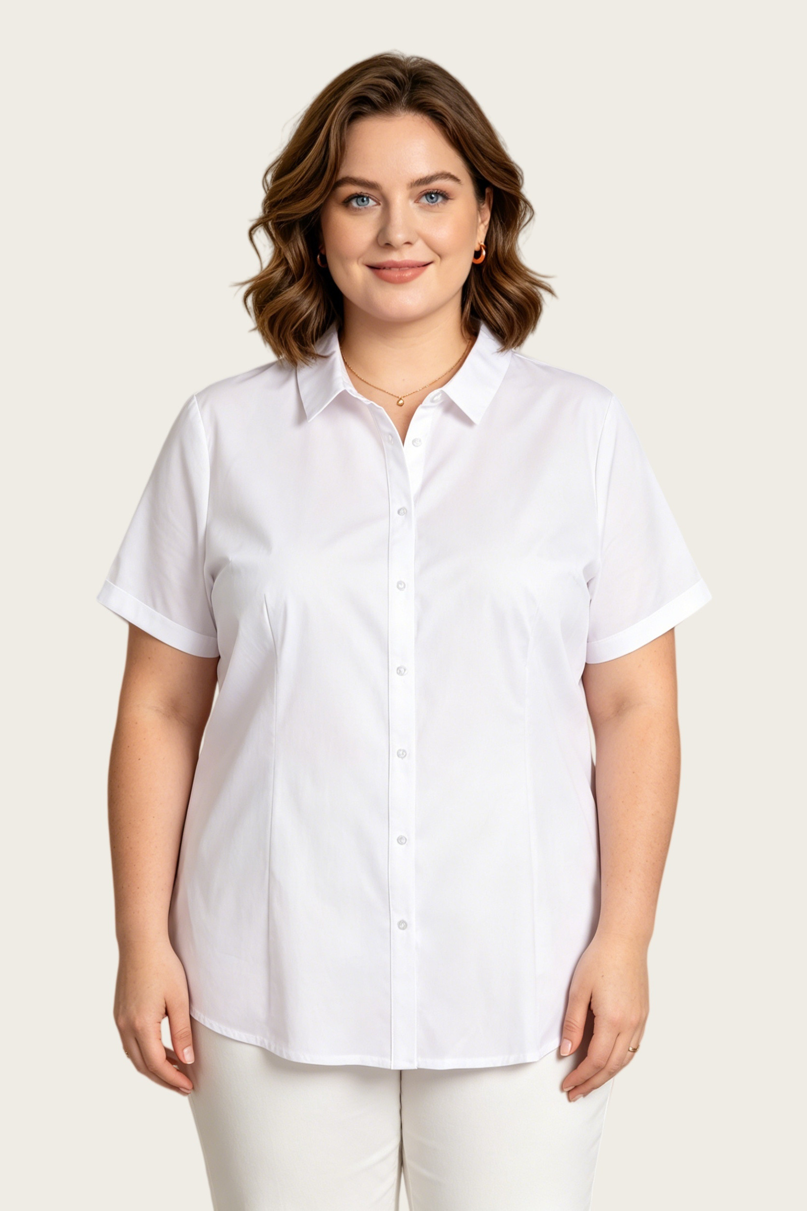 Stretch shirt Plus size - Image 1