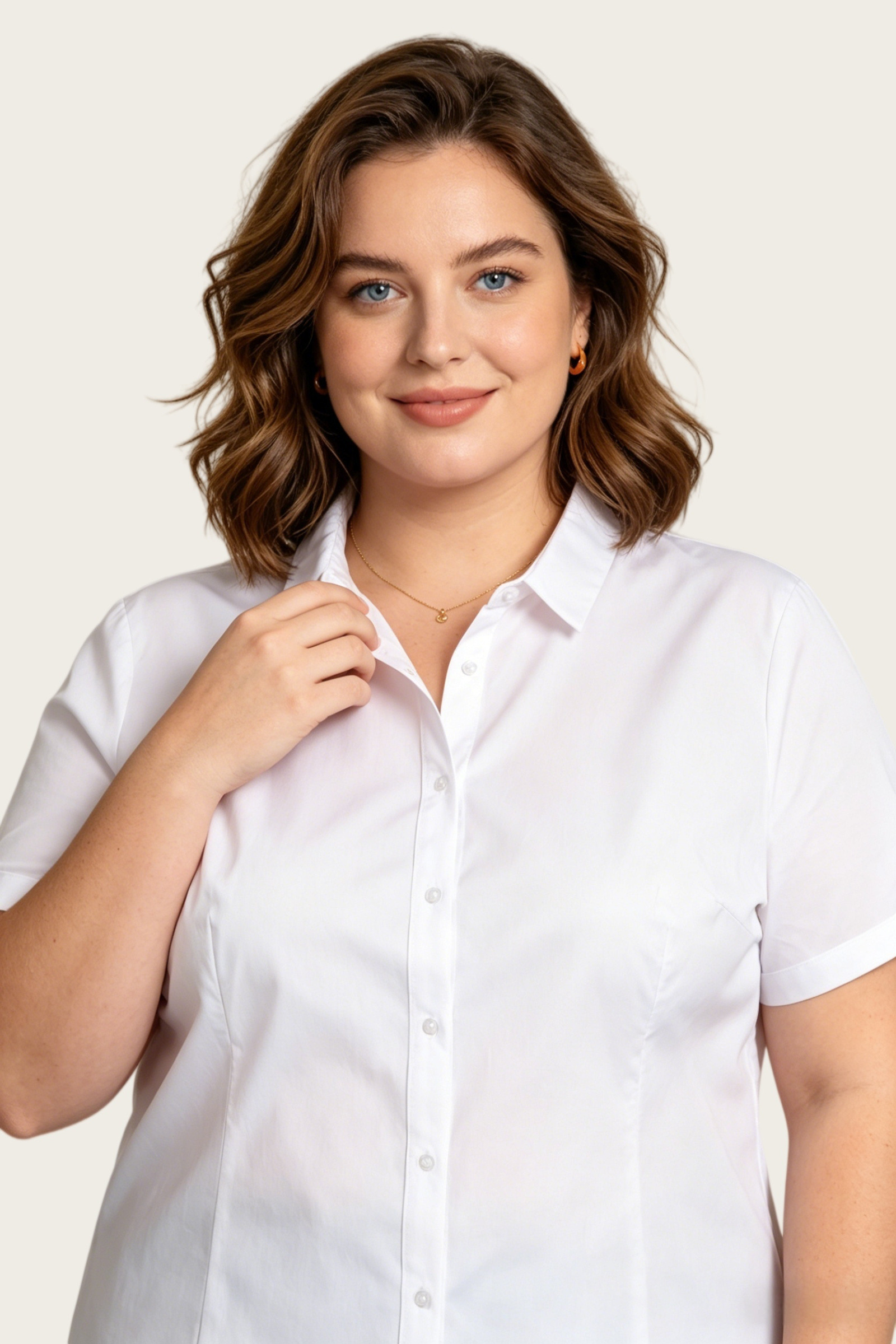 Stretch shirt Plus size - Image 3
