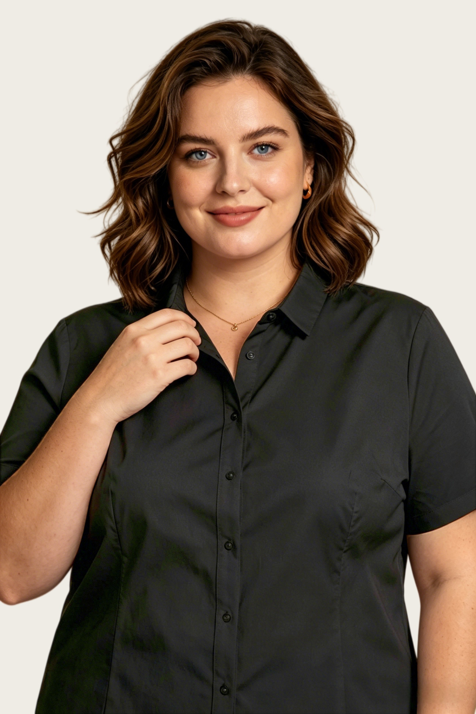 Stretch shirt Plus size - Image 6