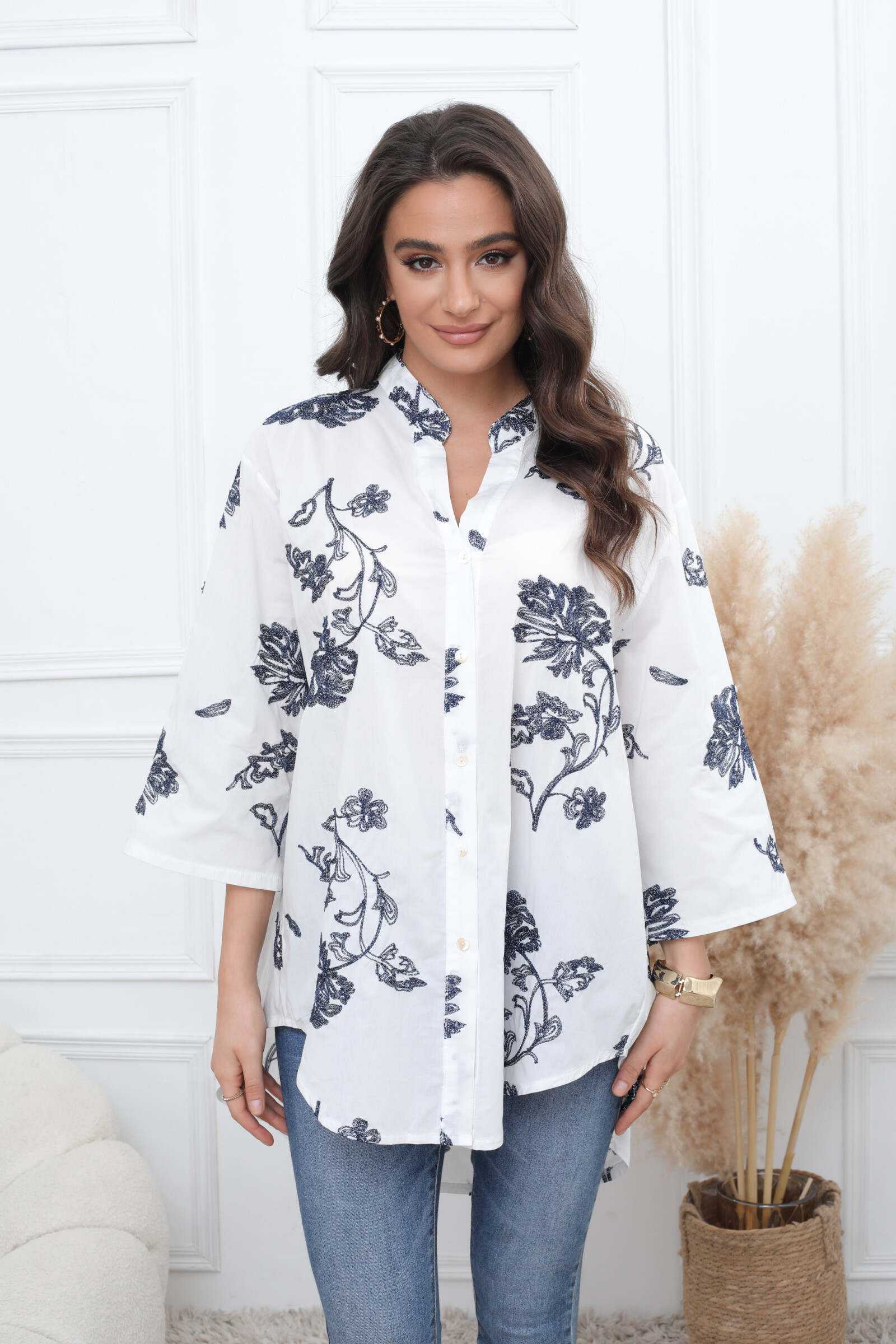 Wholesaler Melya Melody - Embroidery shirt