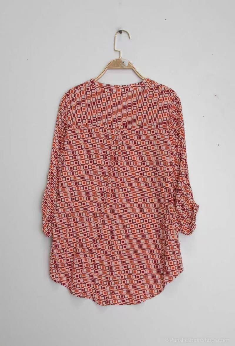 Camisa de patrón impreso - Image 8